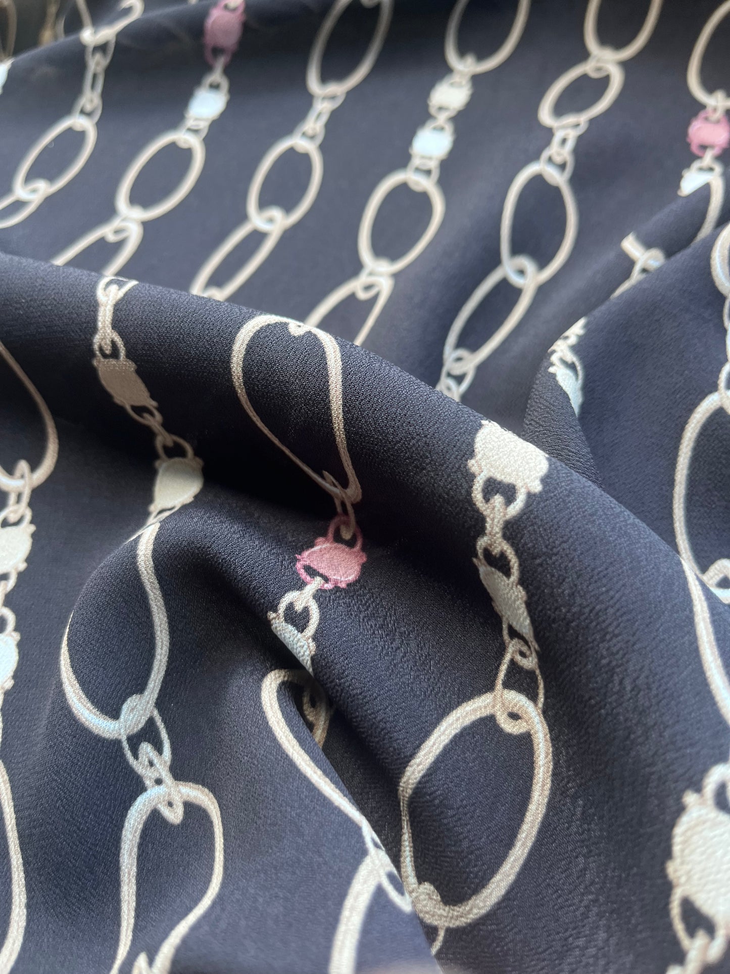 Fatima 001 viscose greorgette chain design