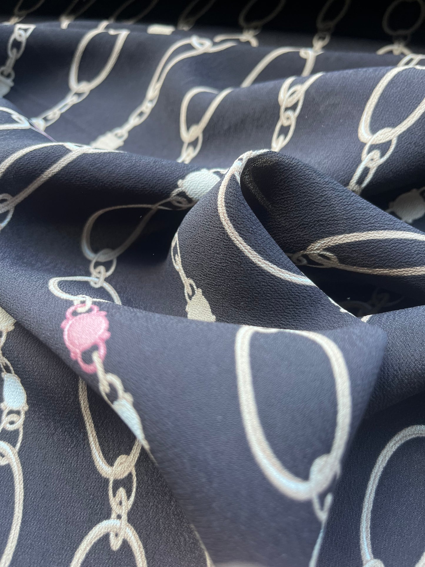 Fatima 001 viscose greorgette chain design