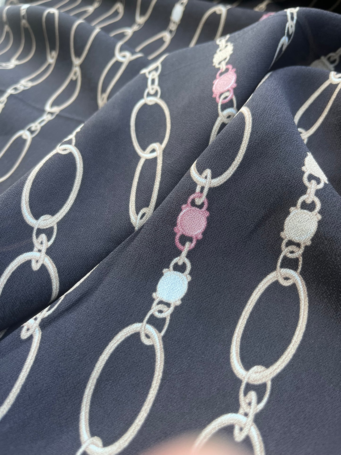 Fatima 001 viscose greorgette chain design