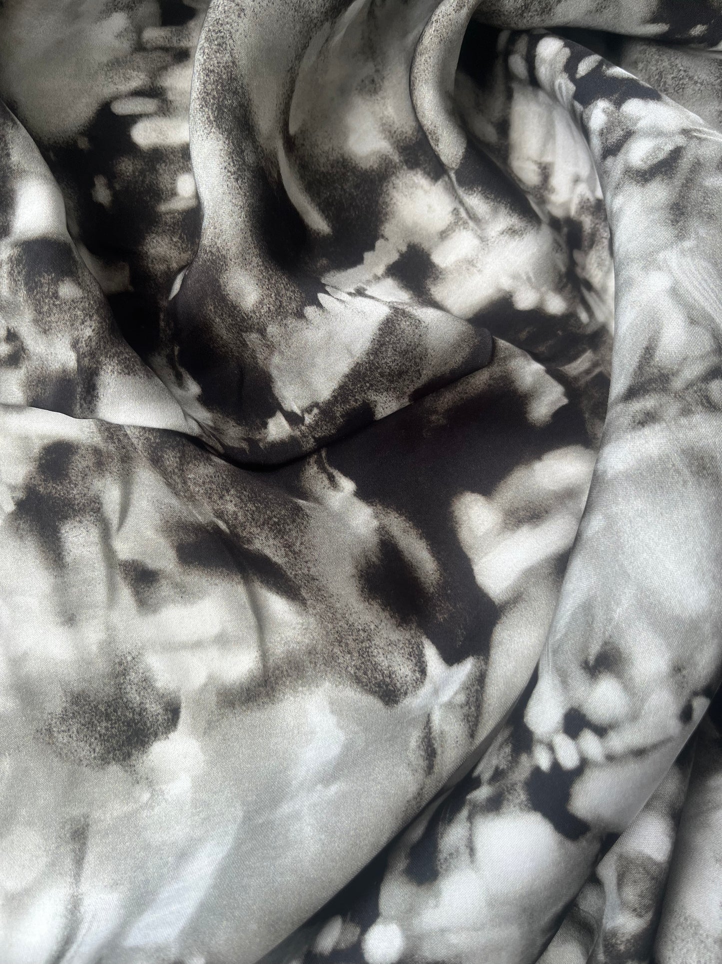 APOLLO 011 viscose tie dye black/brown