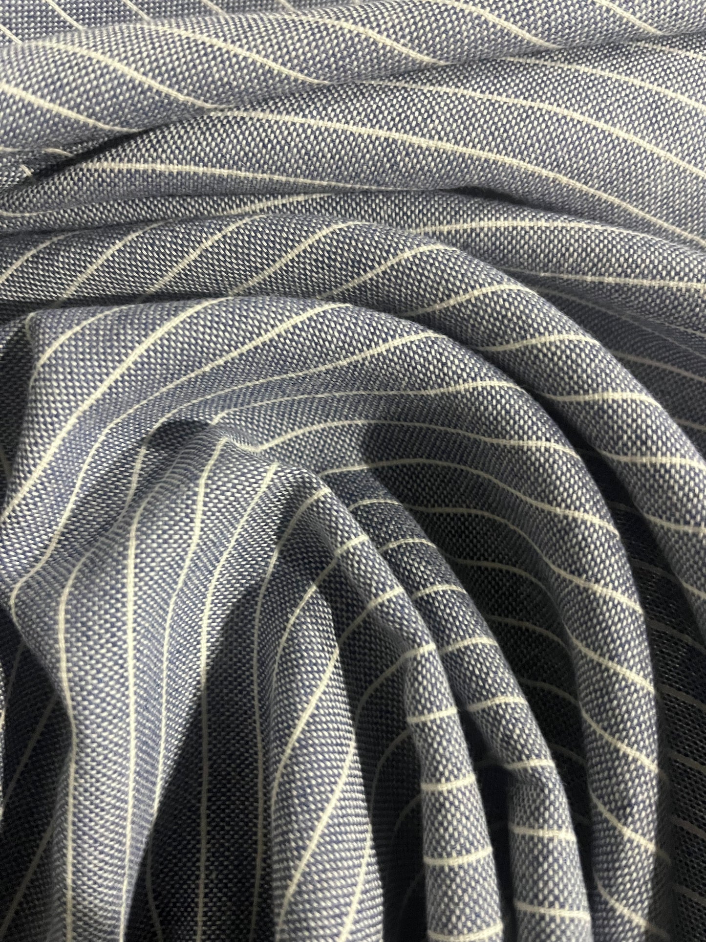DAMIANO 003 woven canvas pinstripes