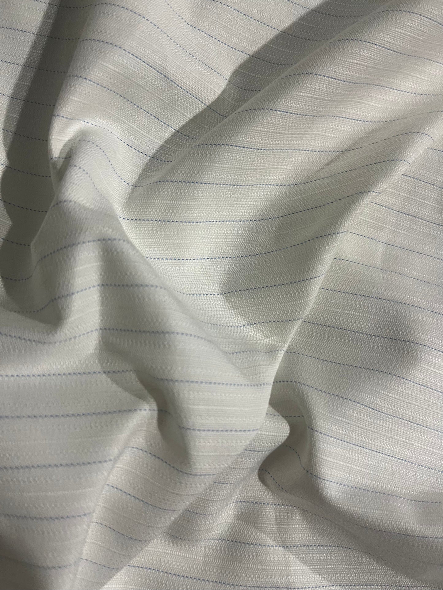 DAMIANO 004 white cotton with woven stripes