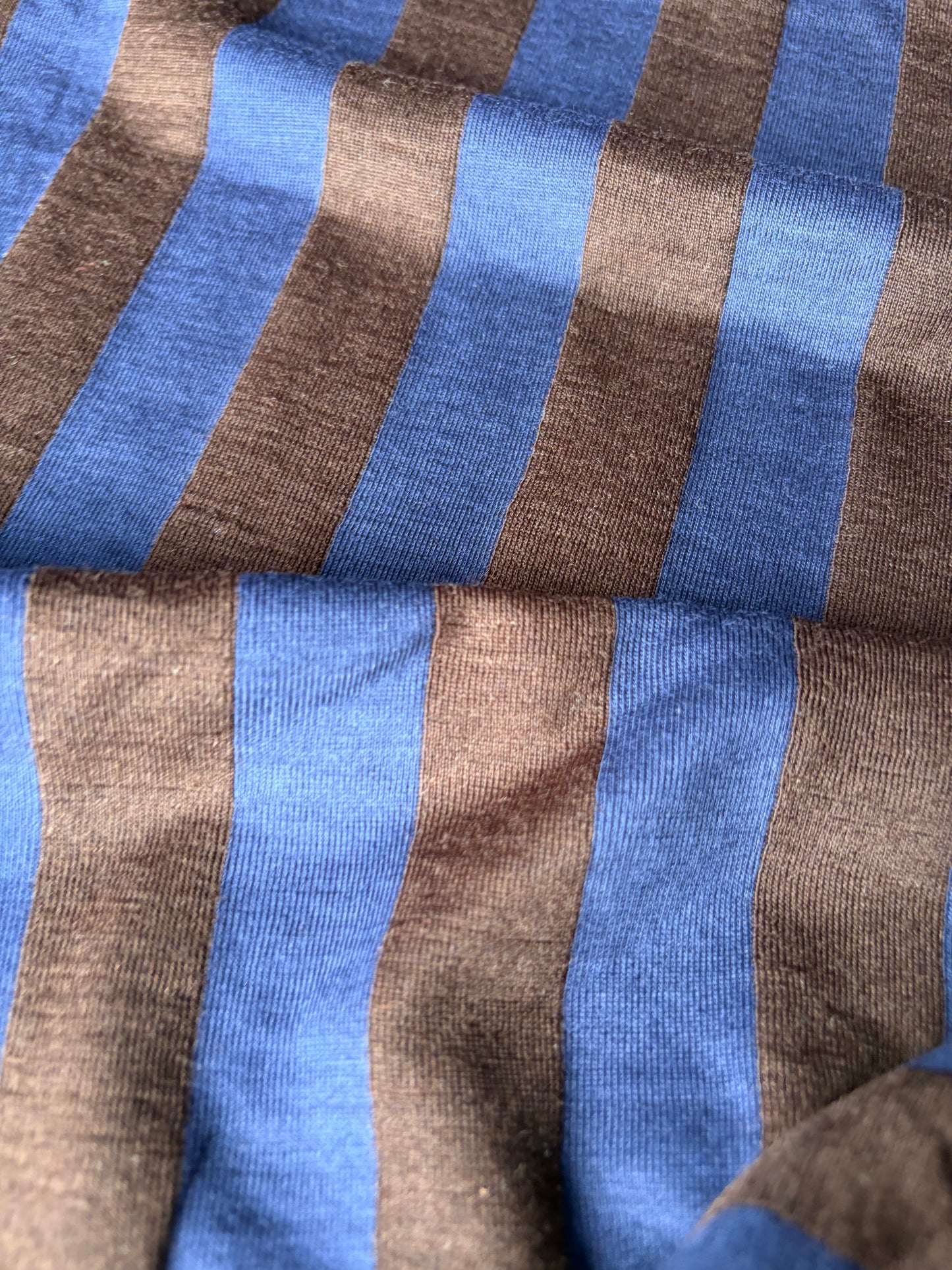 FREDO 025 wool double jersey stripes