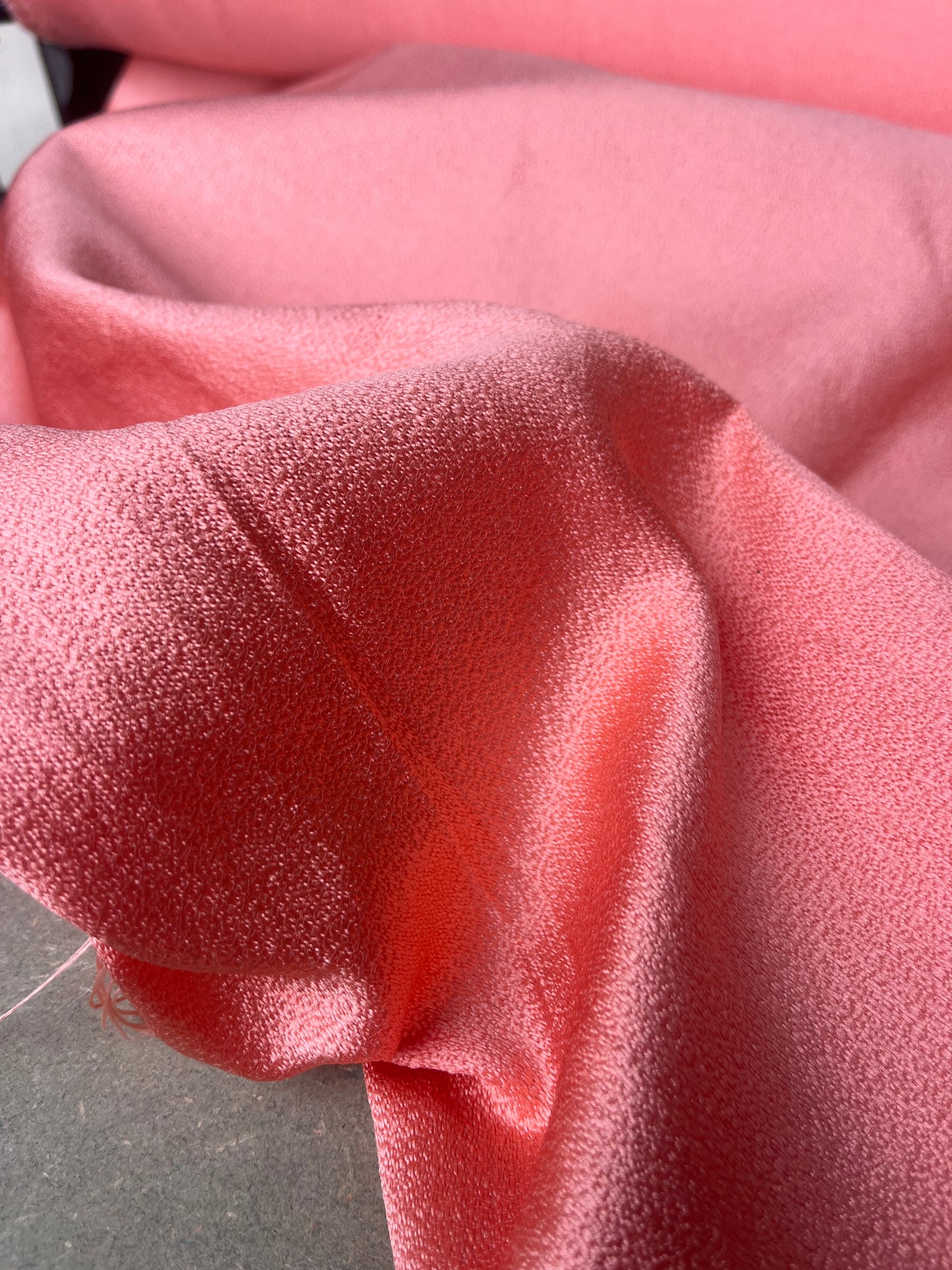 Shiny pink jacquard fabric SUMMER PARTY 115 G02