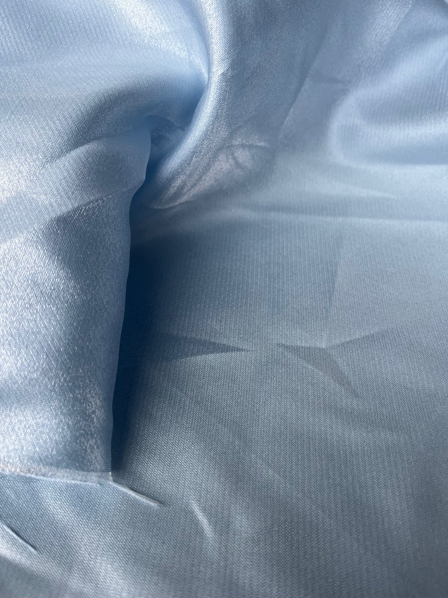 Shiny fabric baby blue SUMMER PARTY 120