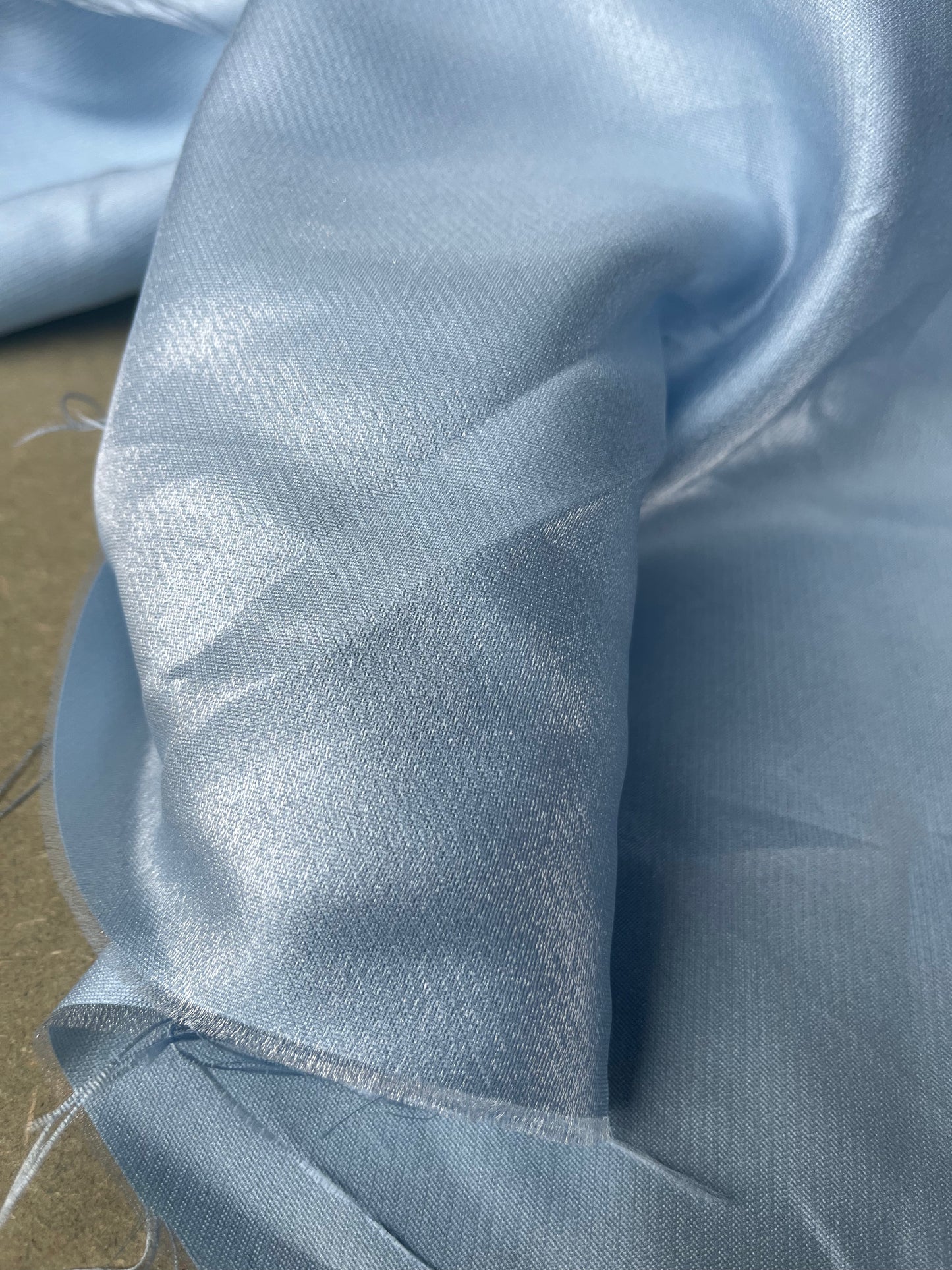 Shiny fabric baby blue SUMMER PARTY 120