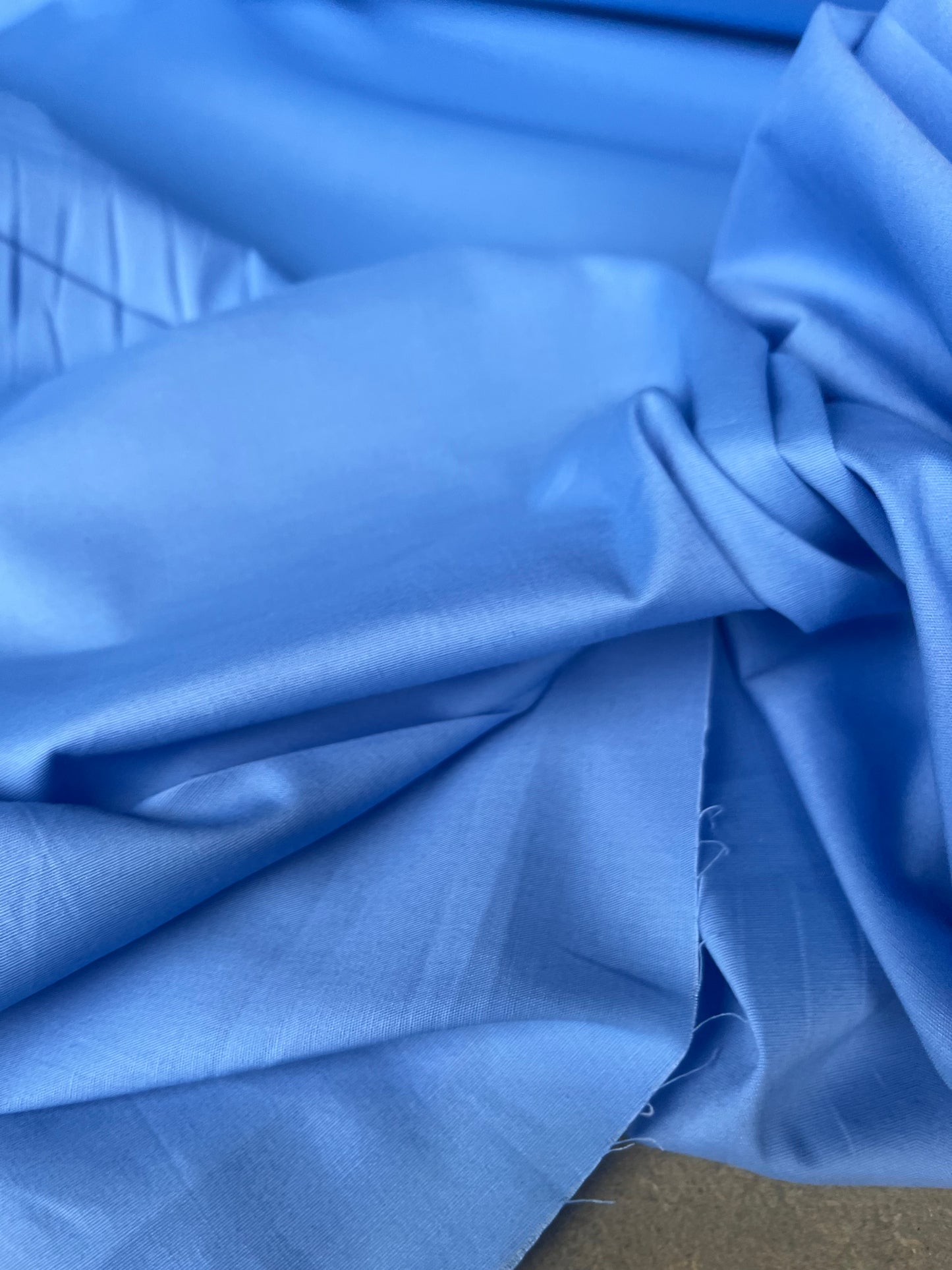 Poplin stretch prestige mid blue B02