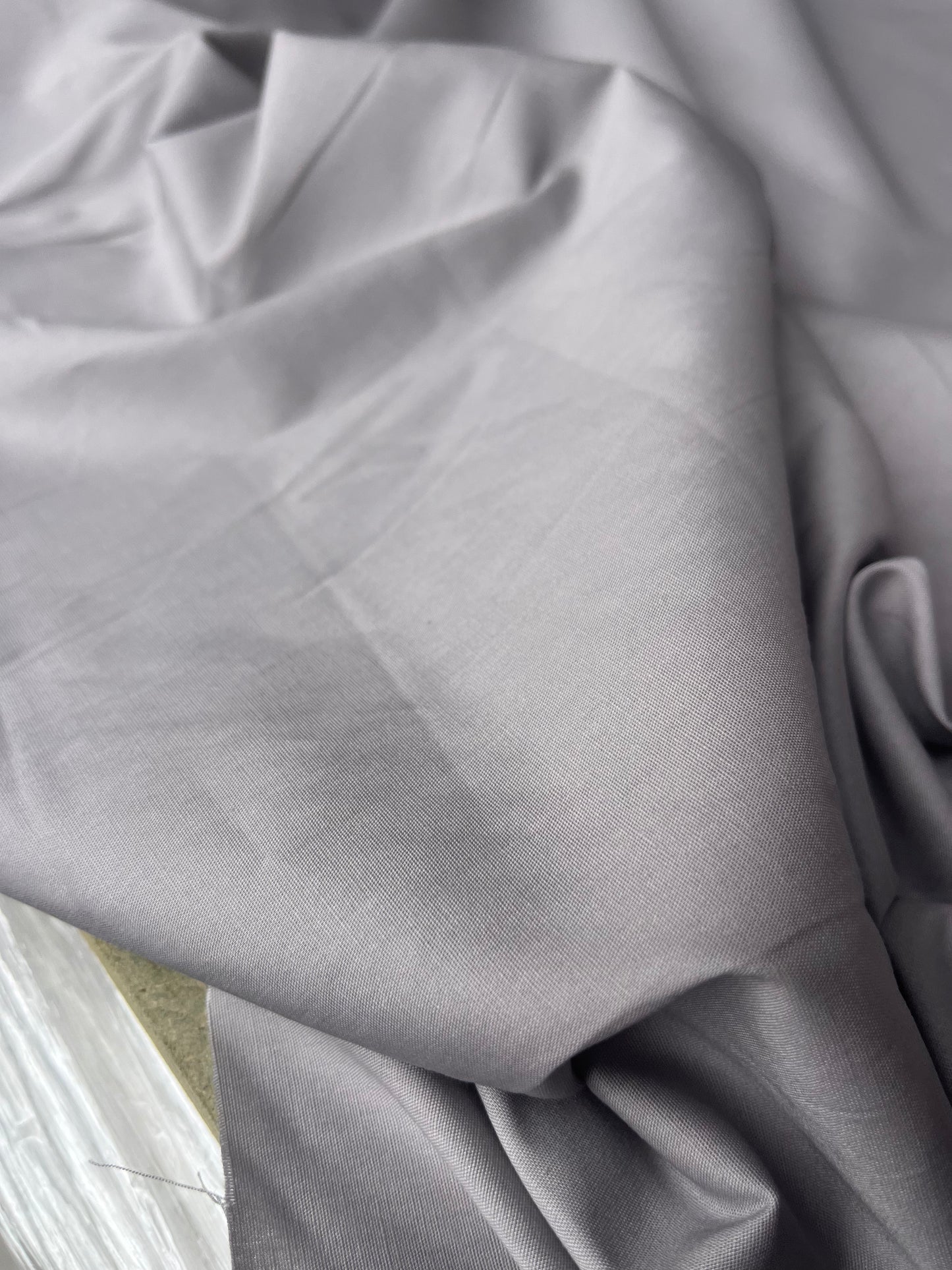 Poplin stretch prestige monkey grey E02