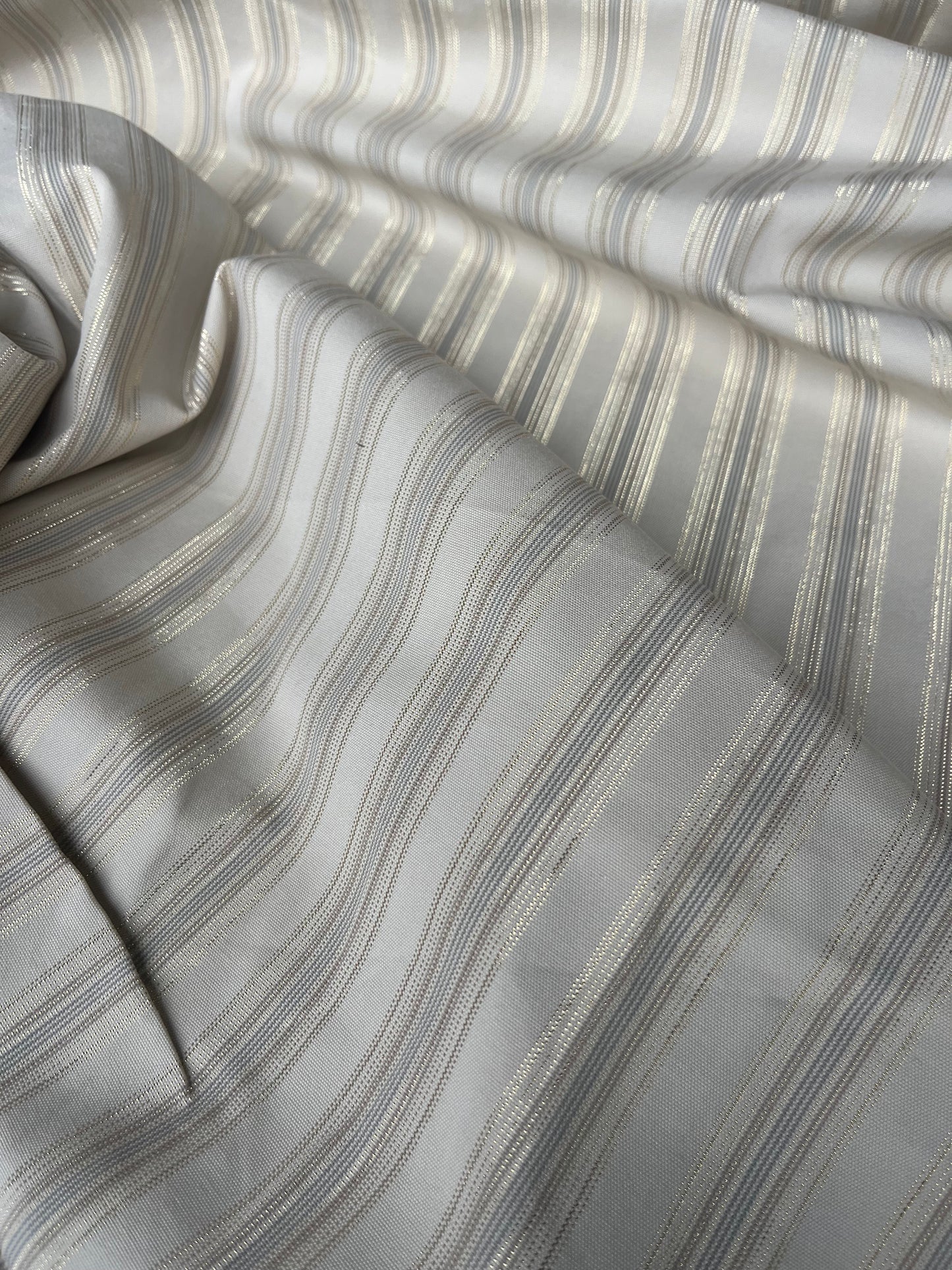 Just In Case 031 heavy cotton stripes with lurex