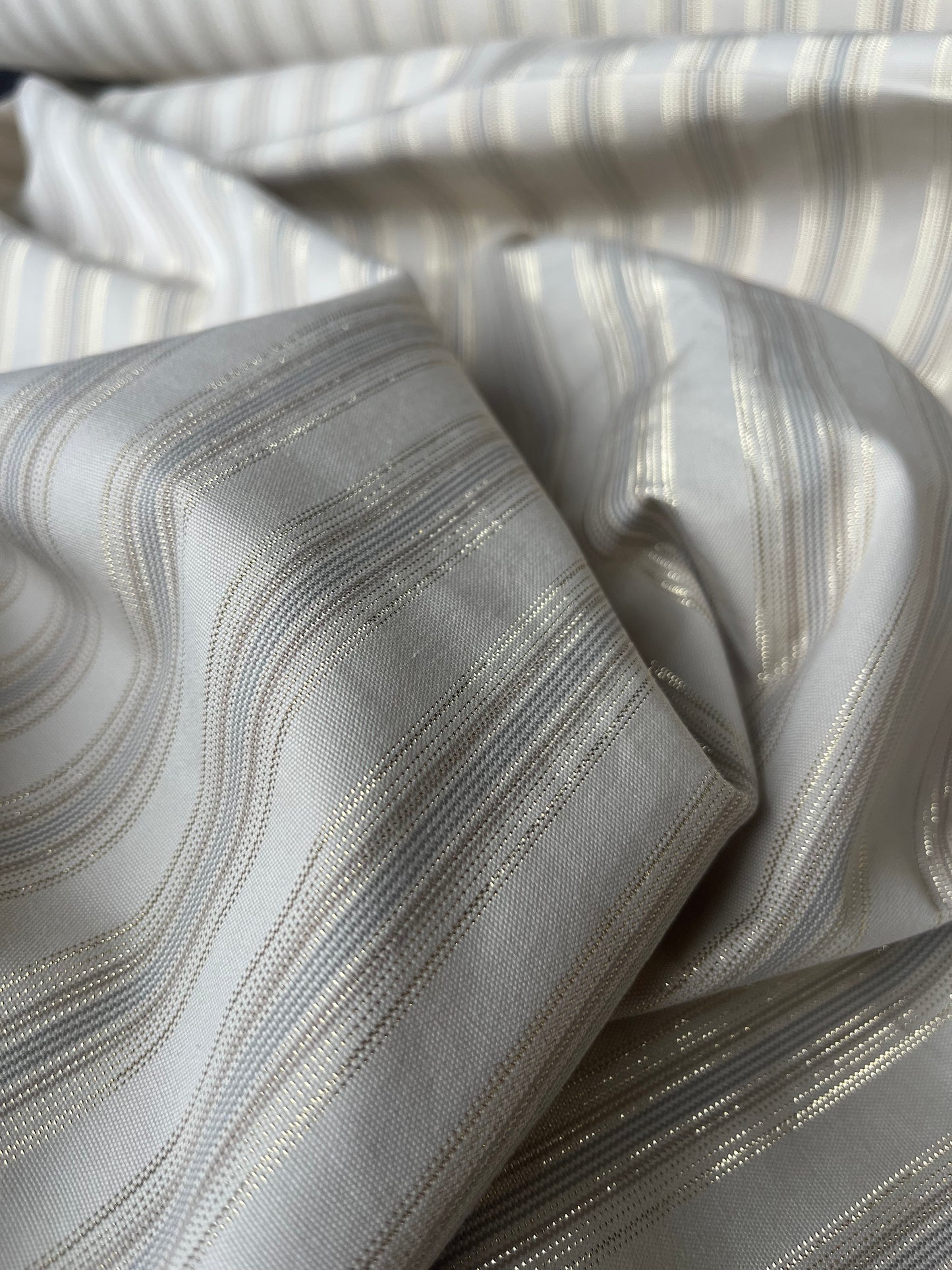 Just In Case 031 heavy cotton stripes with lurex