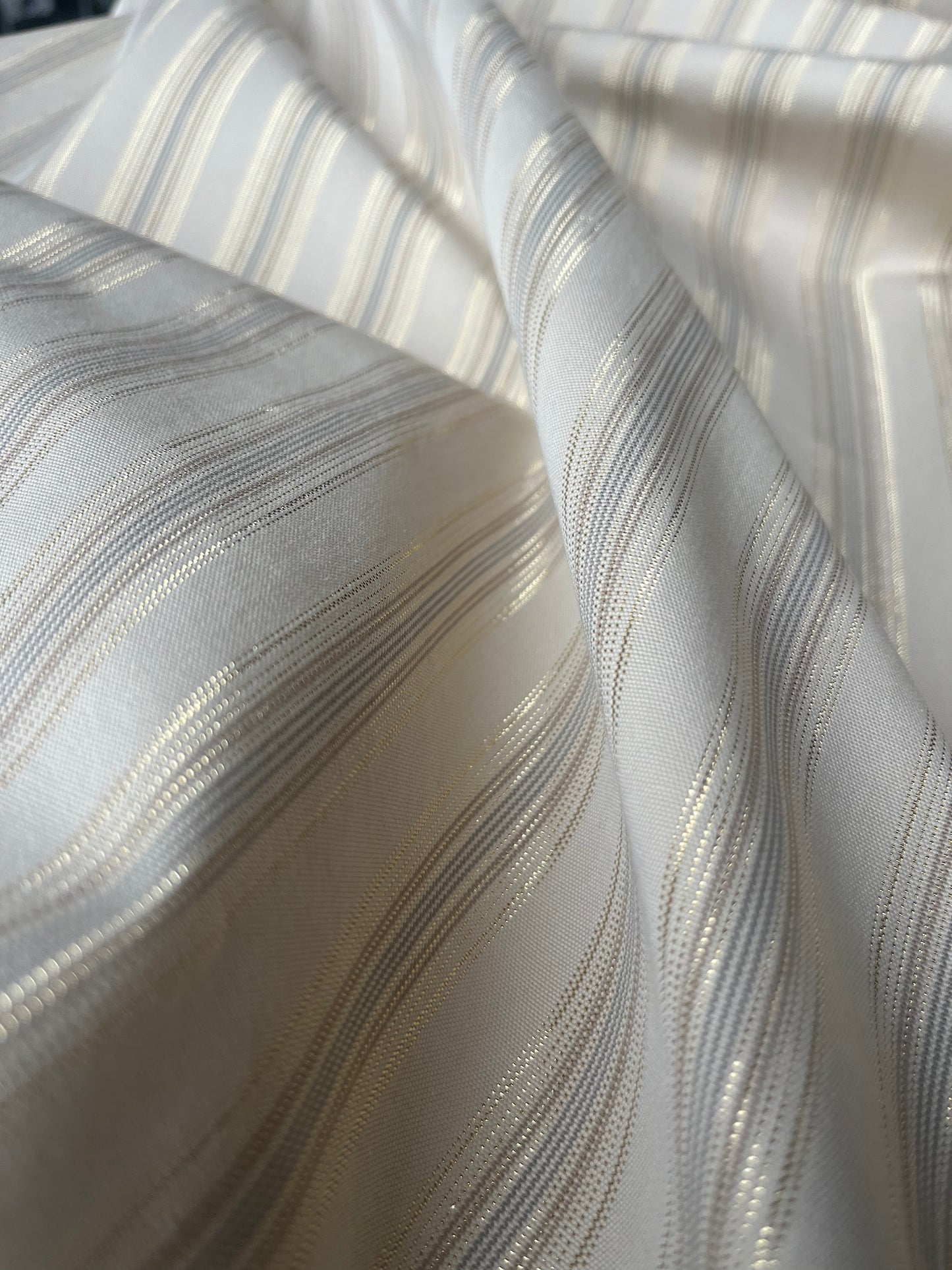 Just In Case 031 heavy cotton stripes with lurex