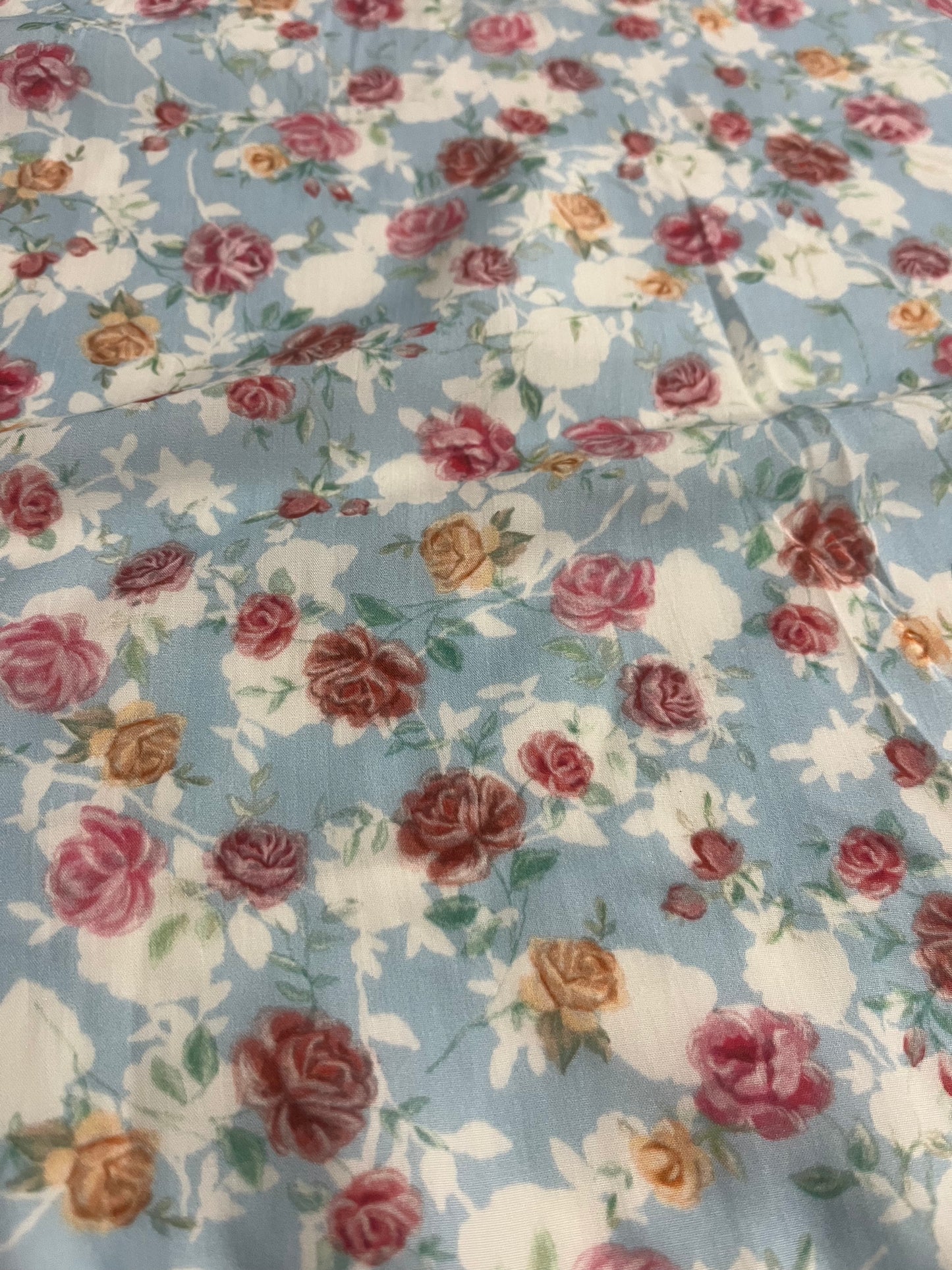 YVETTE 014 viscose small flowers