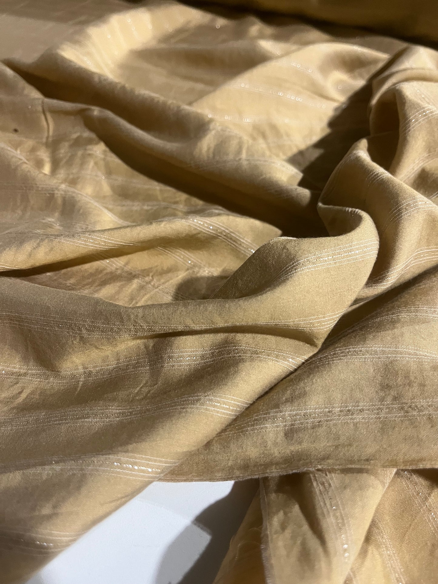 YVETTE 017 viscose woven stripes with lurex