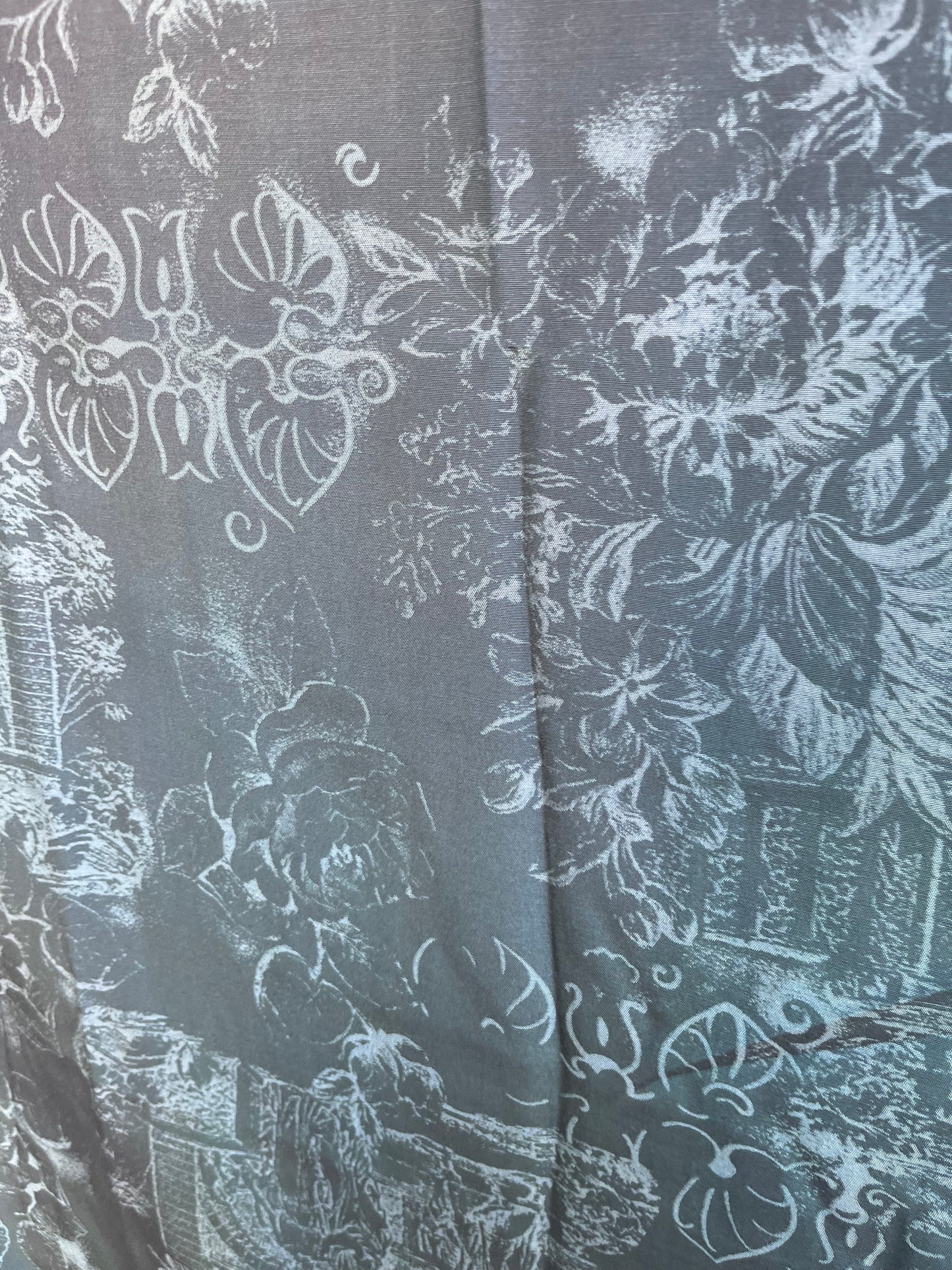Solstice collection 4 cupro/viscose iridescent print