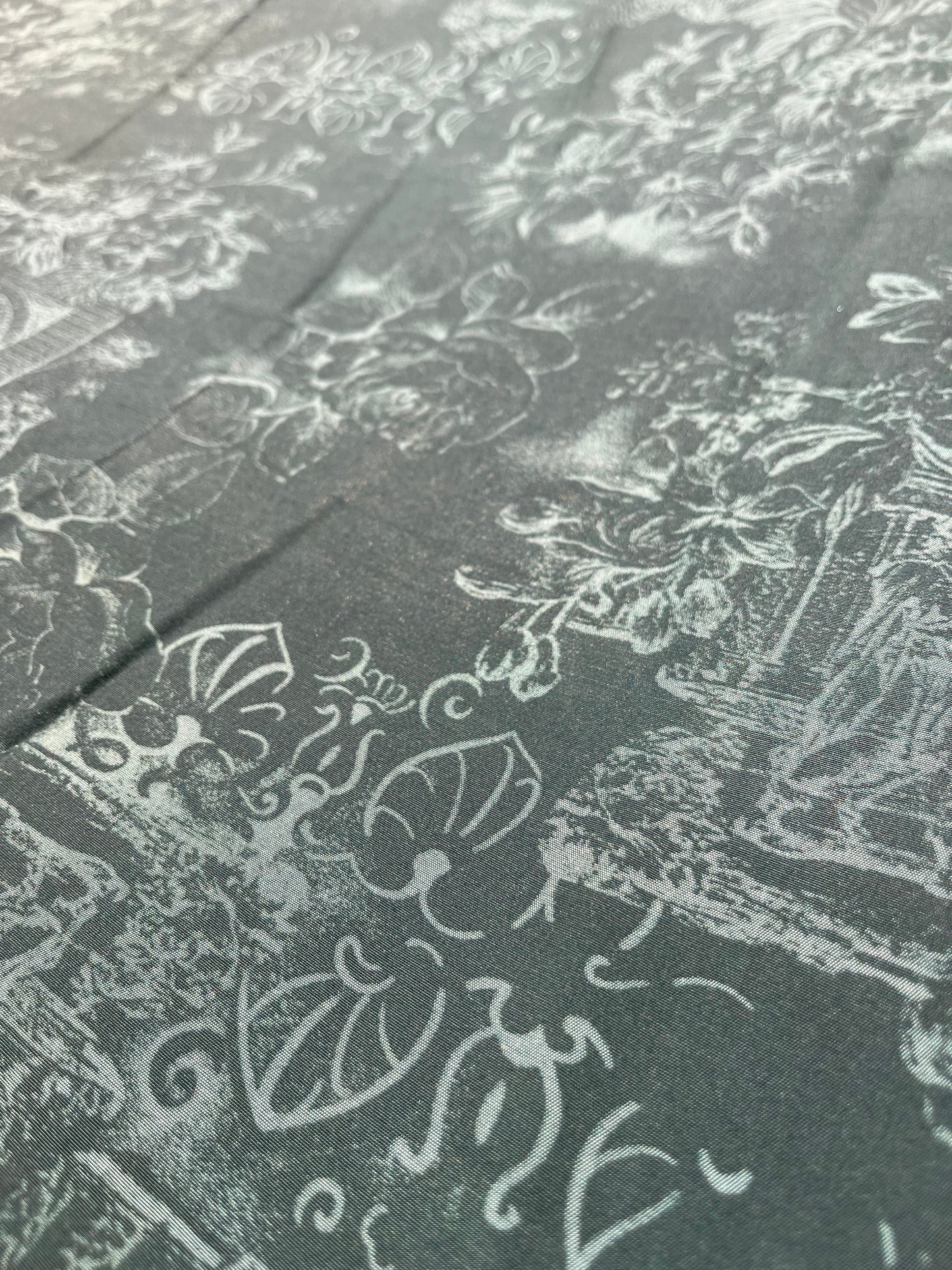 Solstice collection 4 cupro/viscose iridescent print