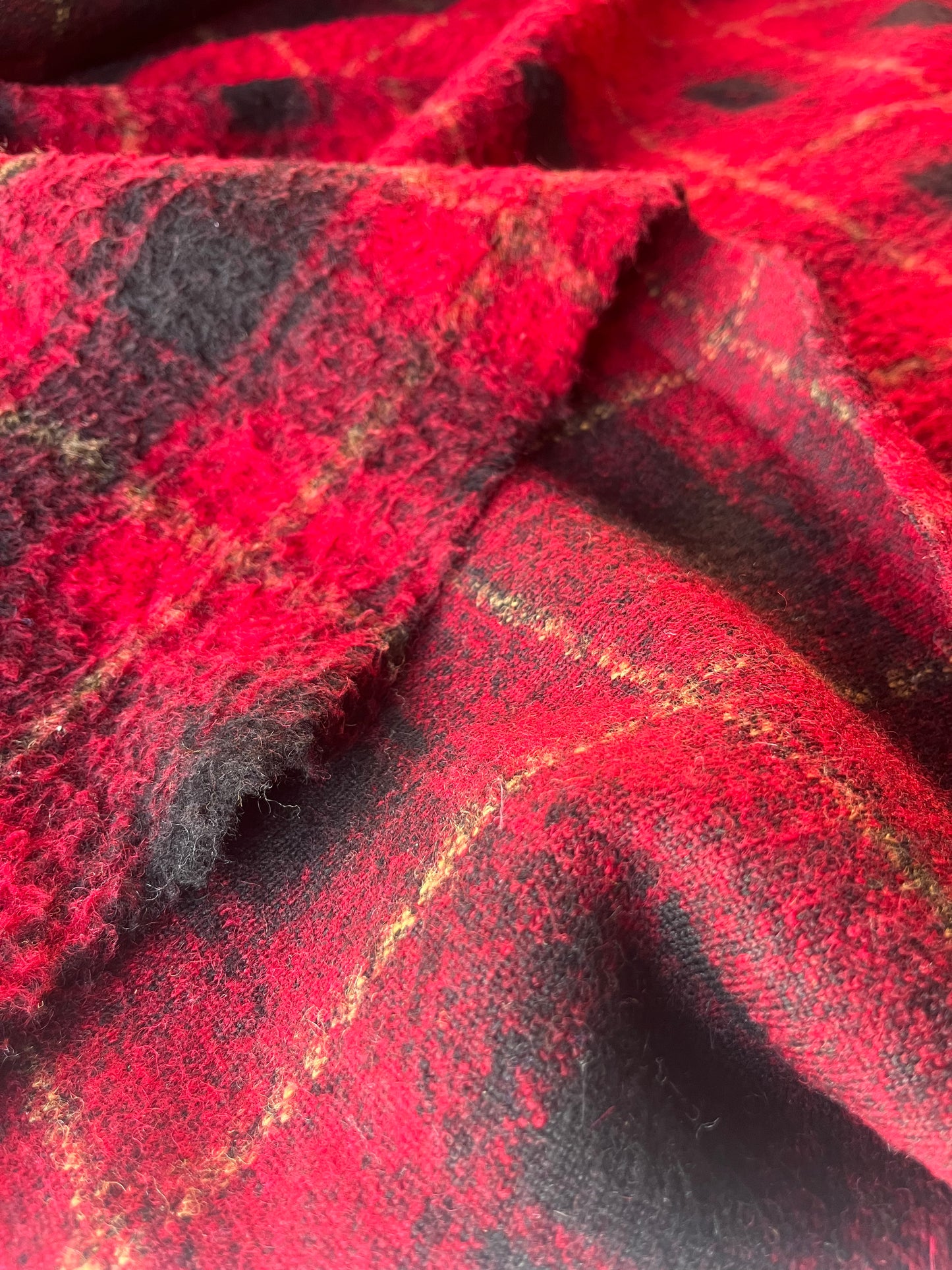 FENIX 012 heavy wool checked vintage look