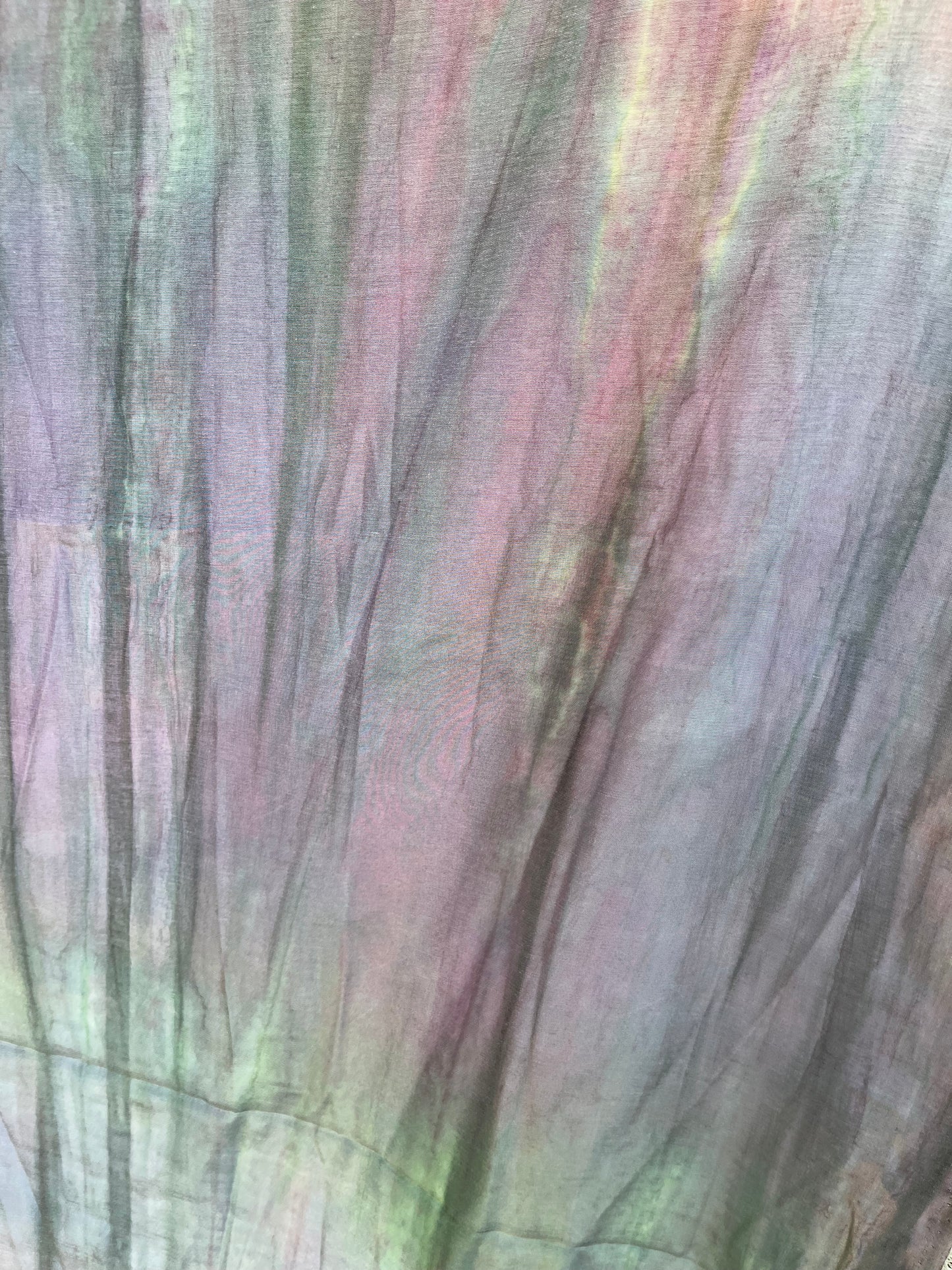 Solstice collection 6 cupro/viscose tie dye fabric