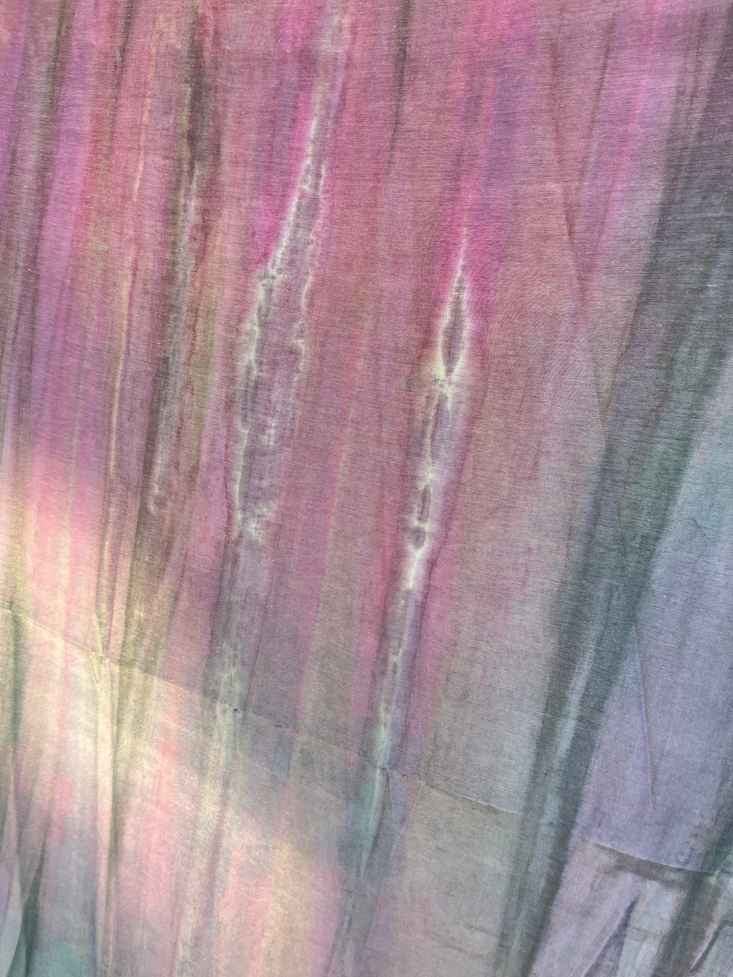 Solstice collection 6 cupro/viscose tie dye fabric