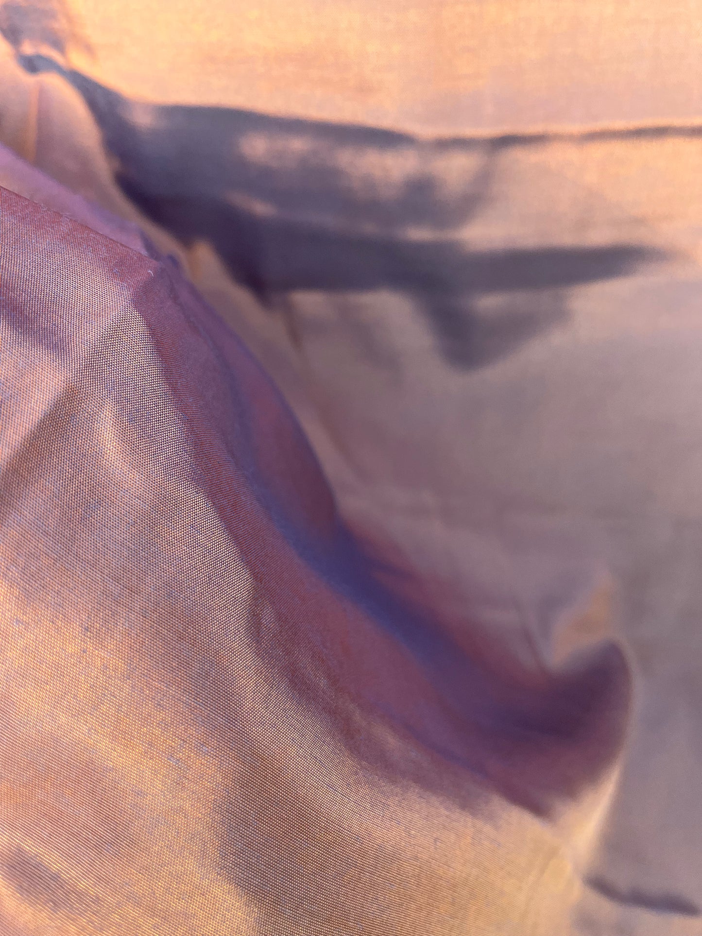 Solstice collection 11 cupro/viscose brown/brique changeant fabric