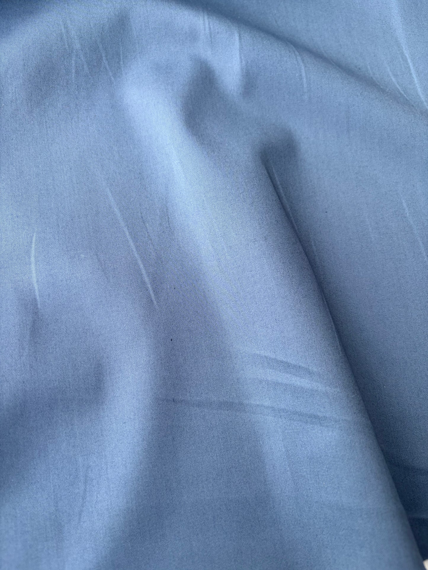 DARREN 003 steel blue cotton satin stretch
