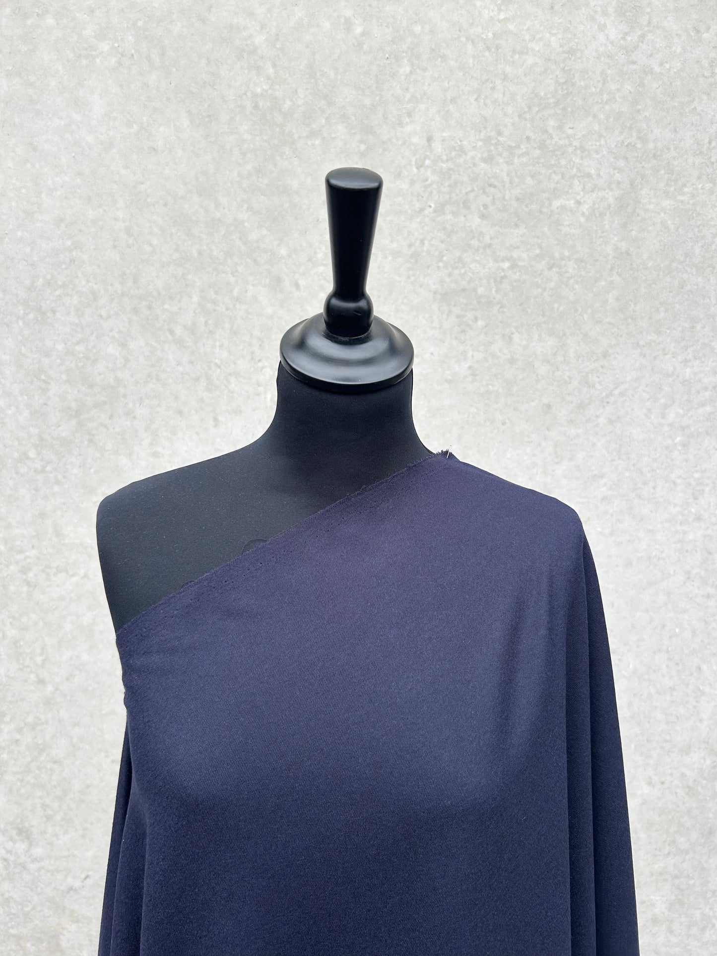 PREM10013 wool flanel navy Loro Piana
