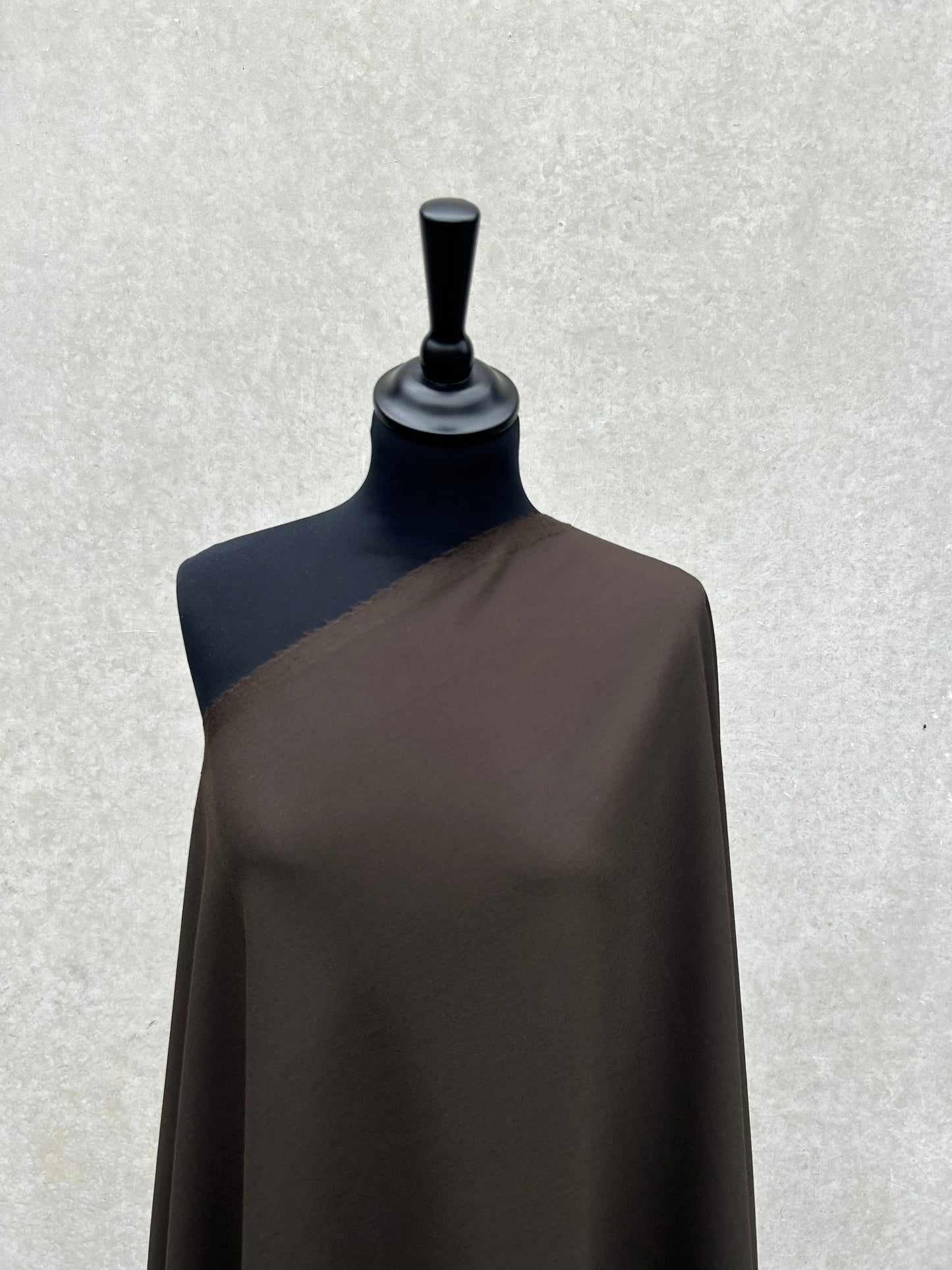 PREM10014 Loro Piana light wool gabardine brown
