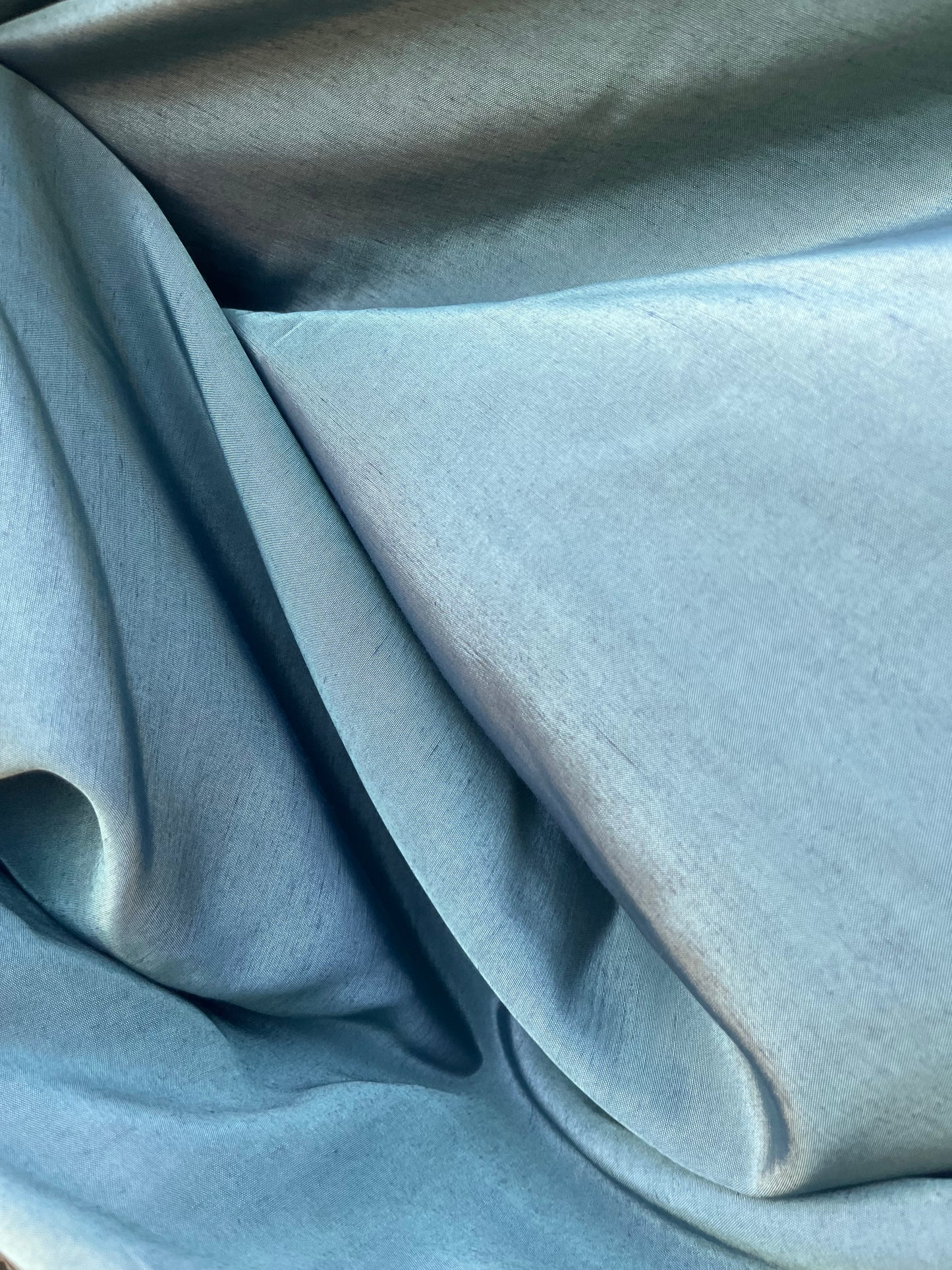 Solstice collection 18 cupro/viscose green/grey sauge fabric