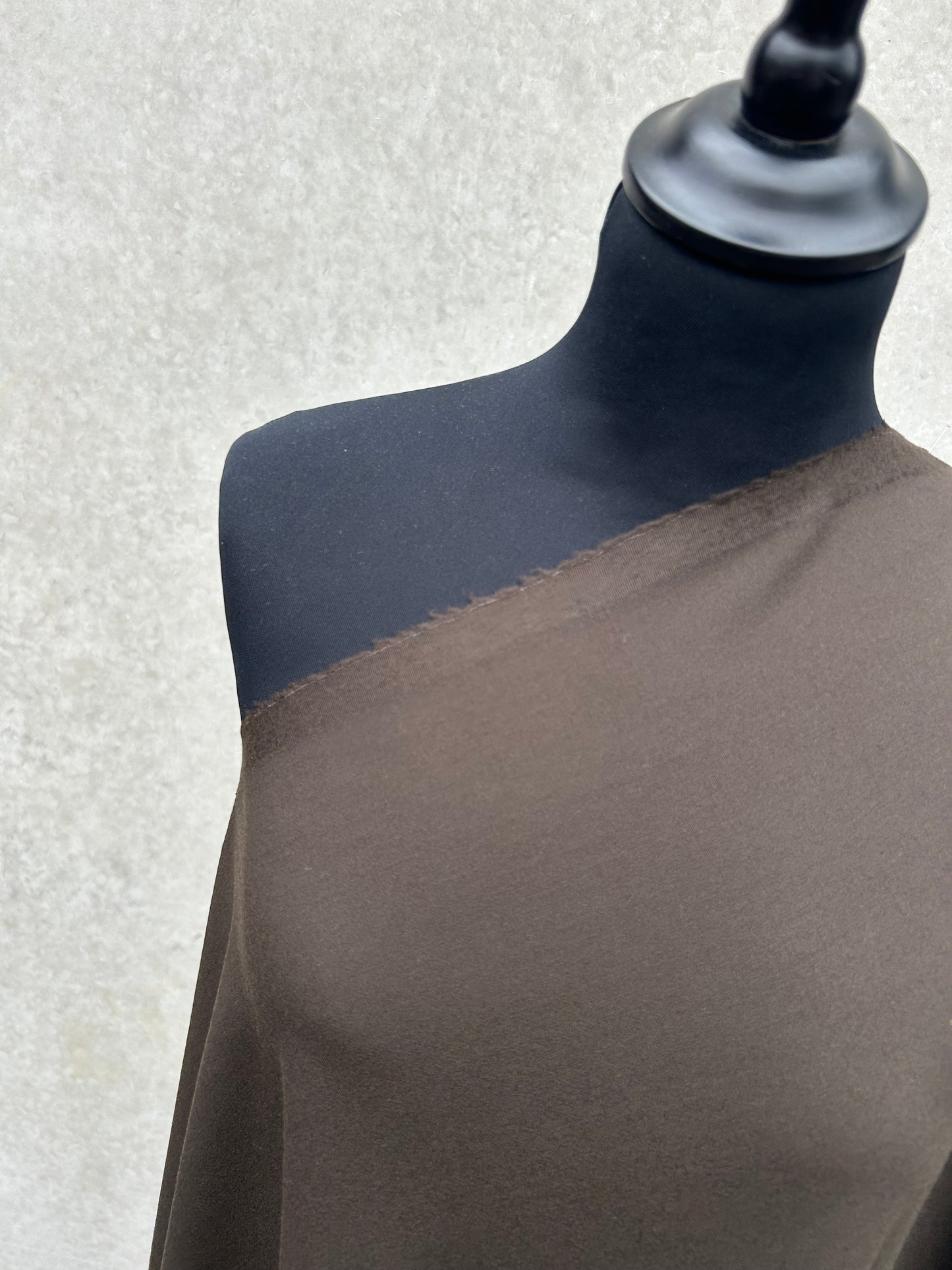 PREM10014 Loro Piana light wool gabardine brown