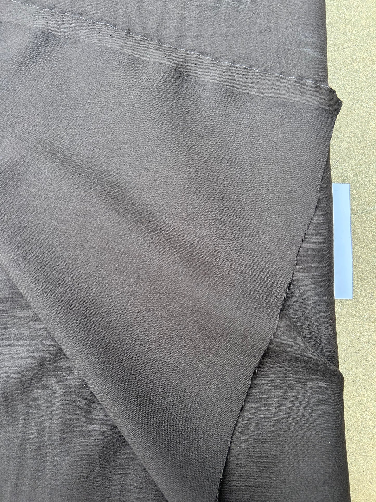 PREM10014 Loro Piana light wool gabardine brown