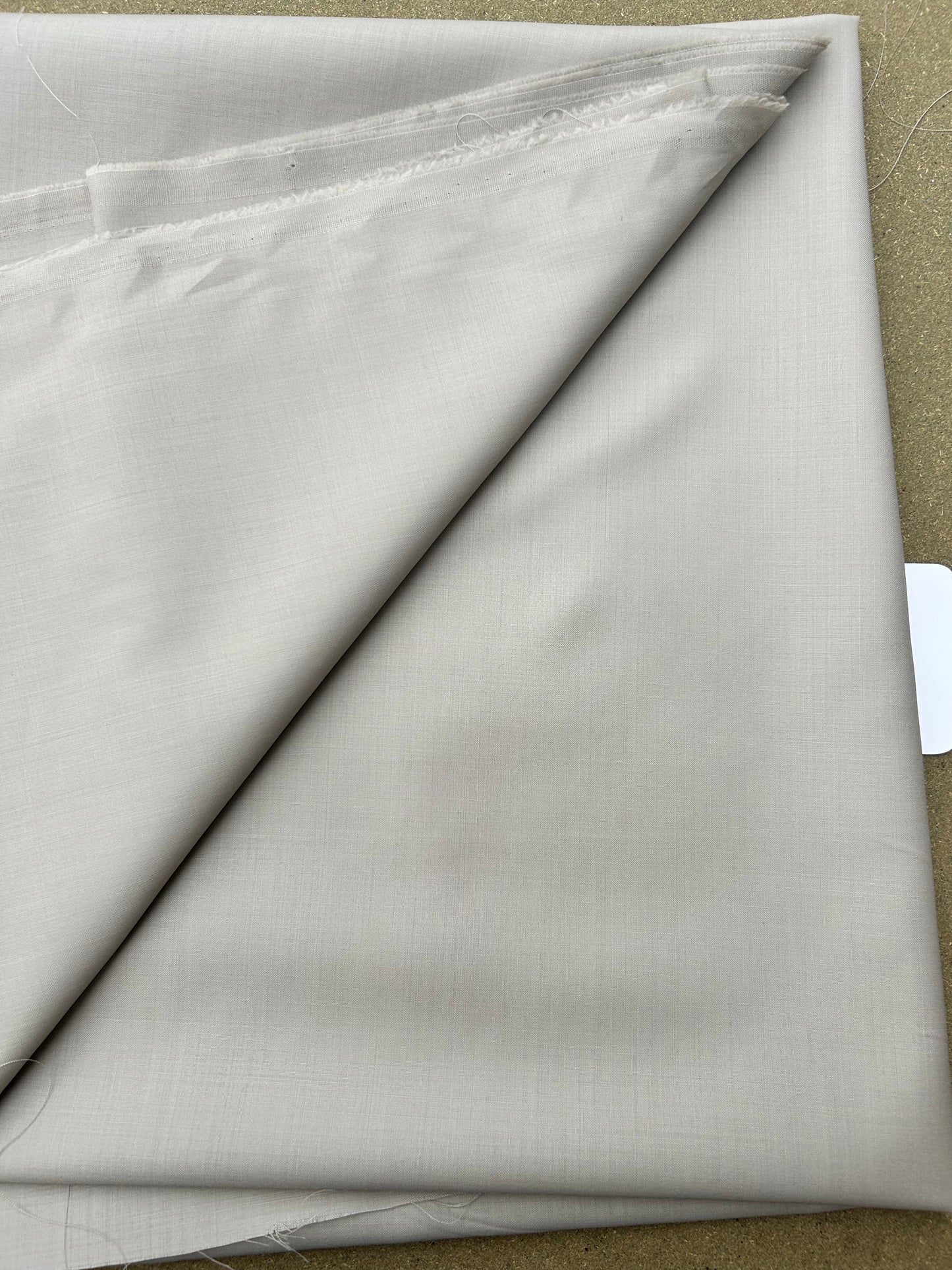 PREM10015 Zegna light wool greige/mastic