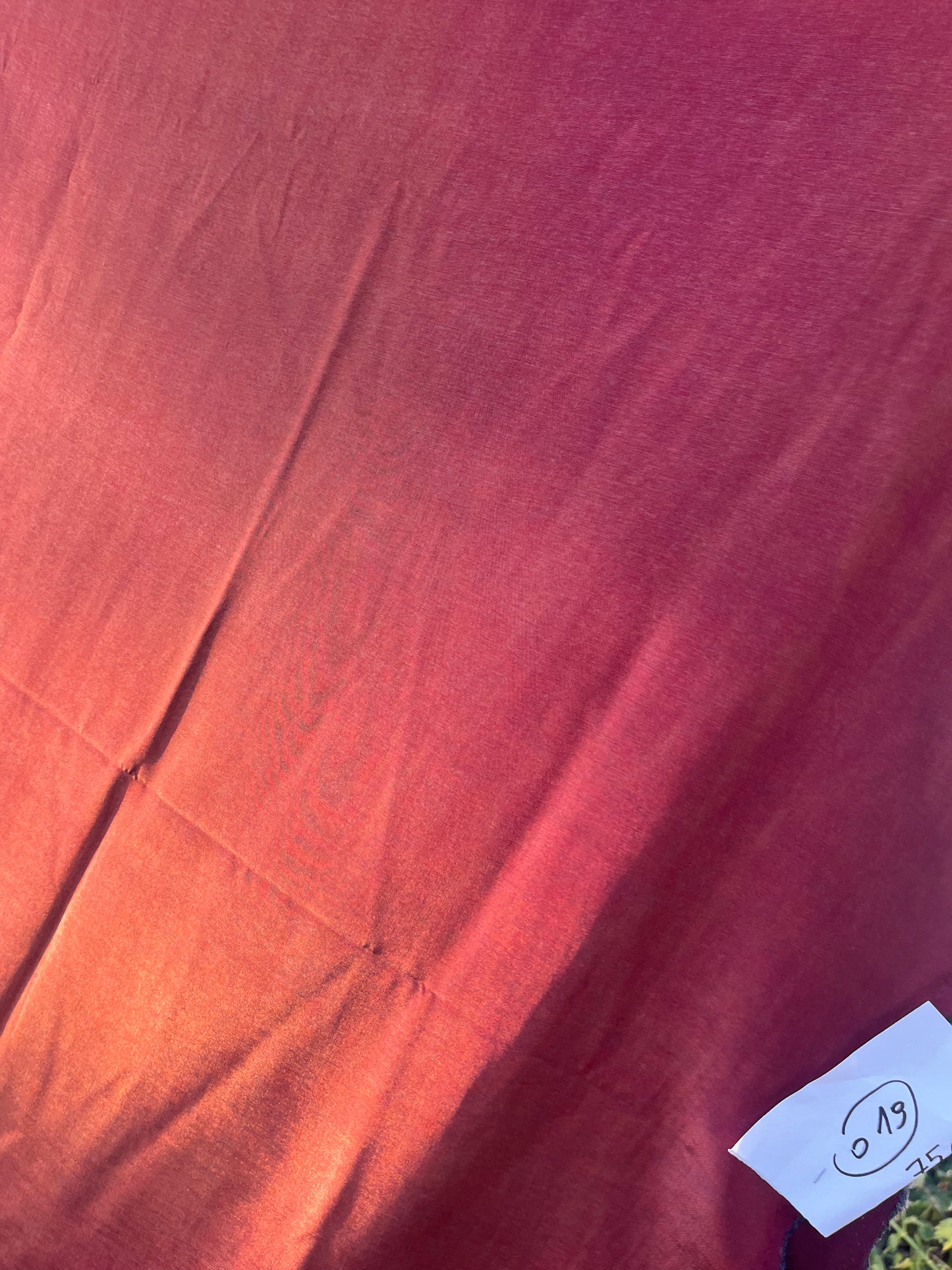 Solstice collection 19 cupro/viscose purple/burgundy changeant fabric