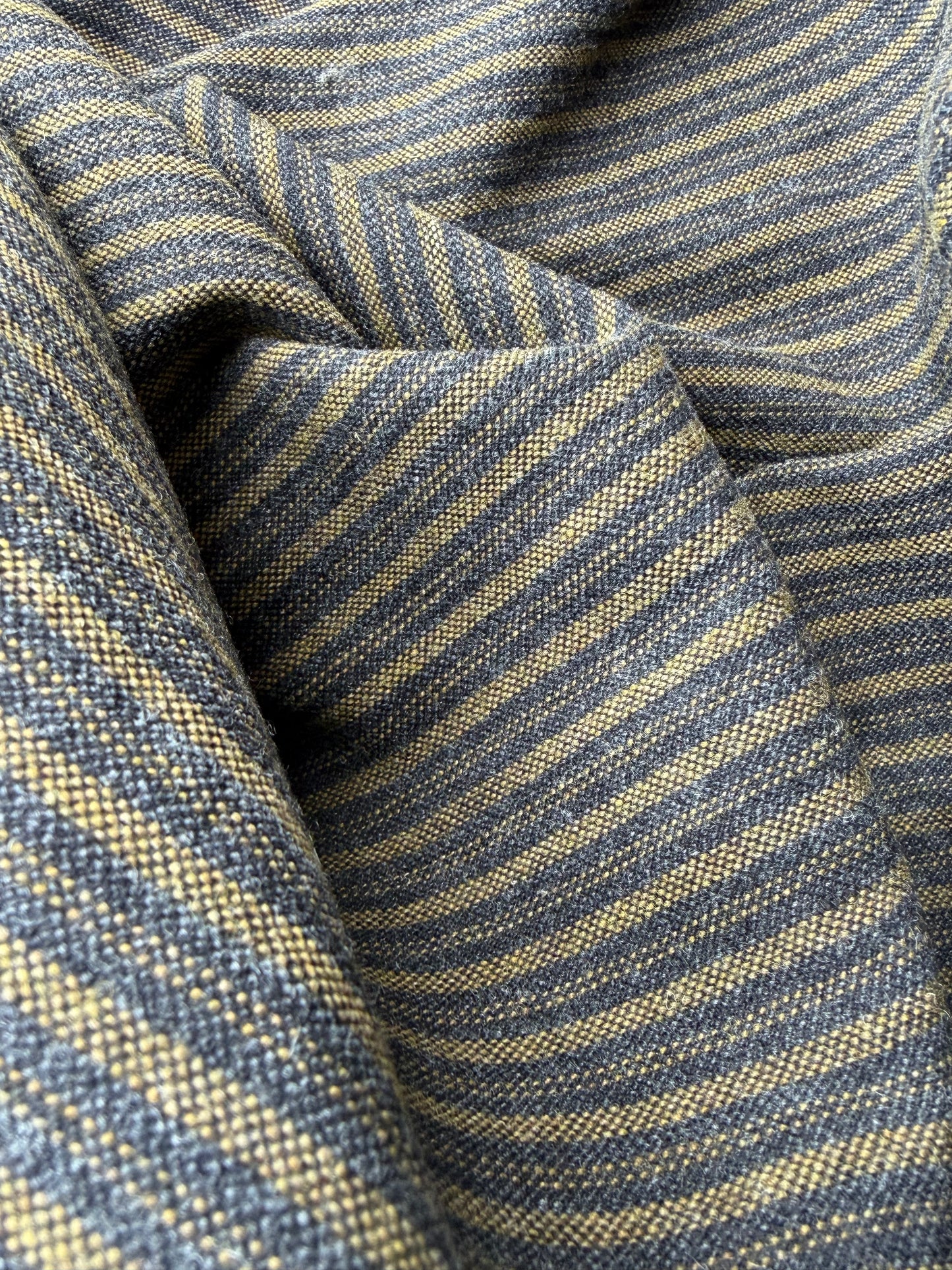 DARREN 007 grey/cognac striped wool