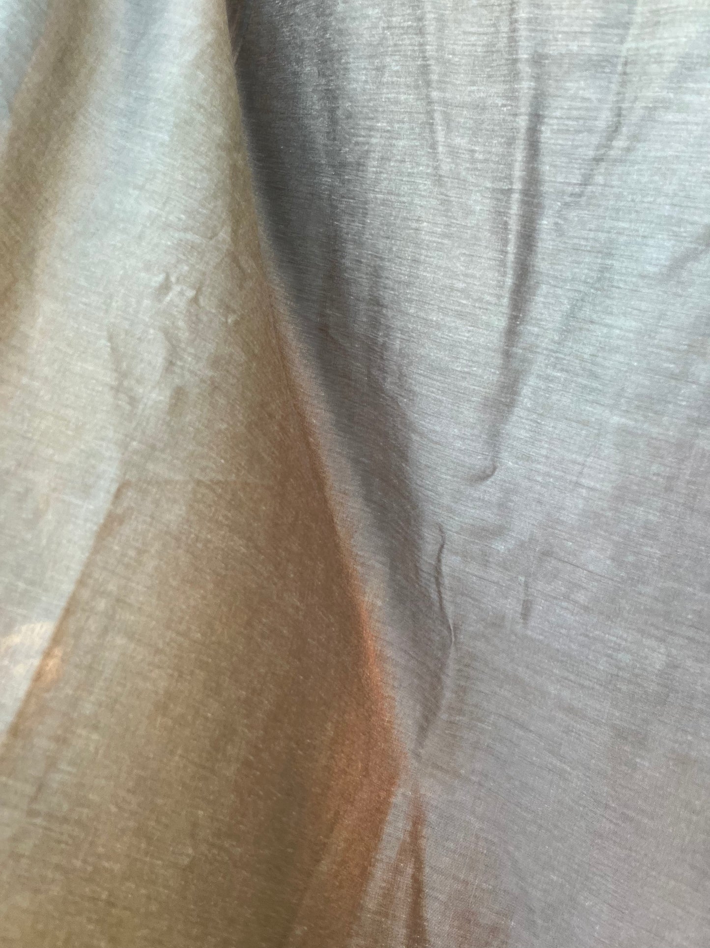 Solstice collection 20 cupro/viscose taupe/grey changeant fabric