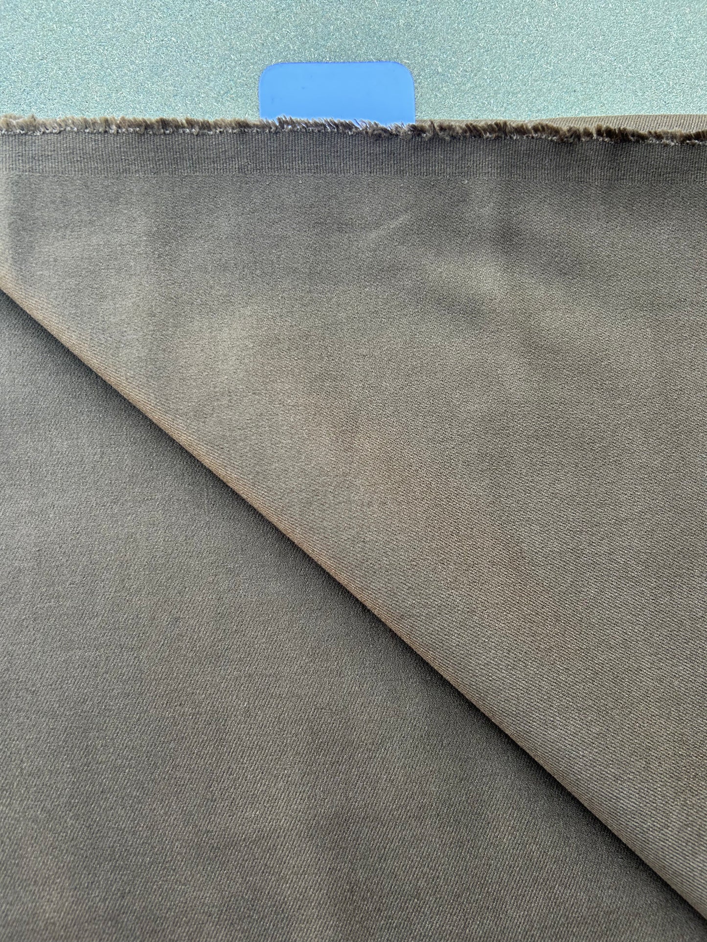 PREM10022 Soft twill wool stretch Max Mara Dark lava