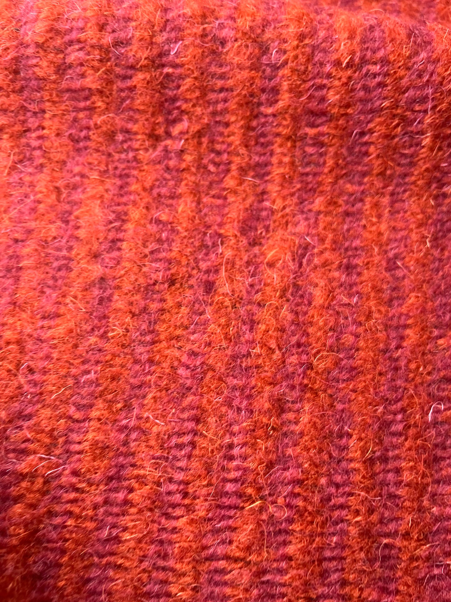 ATILLA 012 heavy wool jersey herringbone red/navy (Copy)tricot red/brique