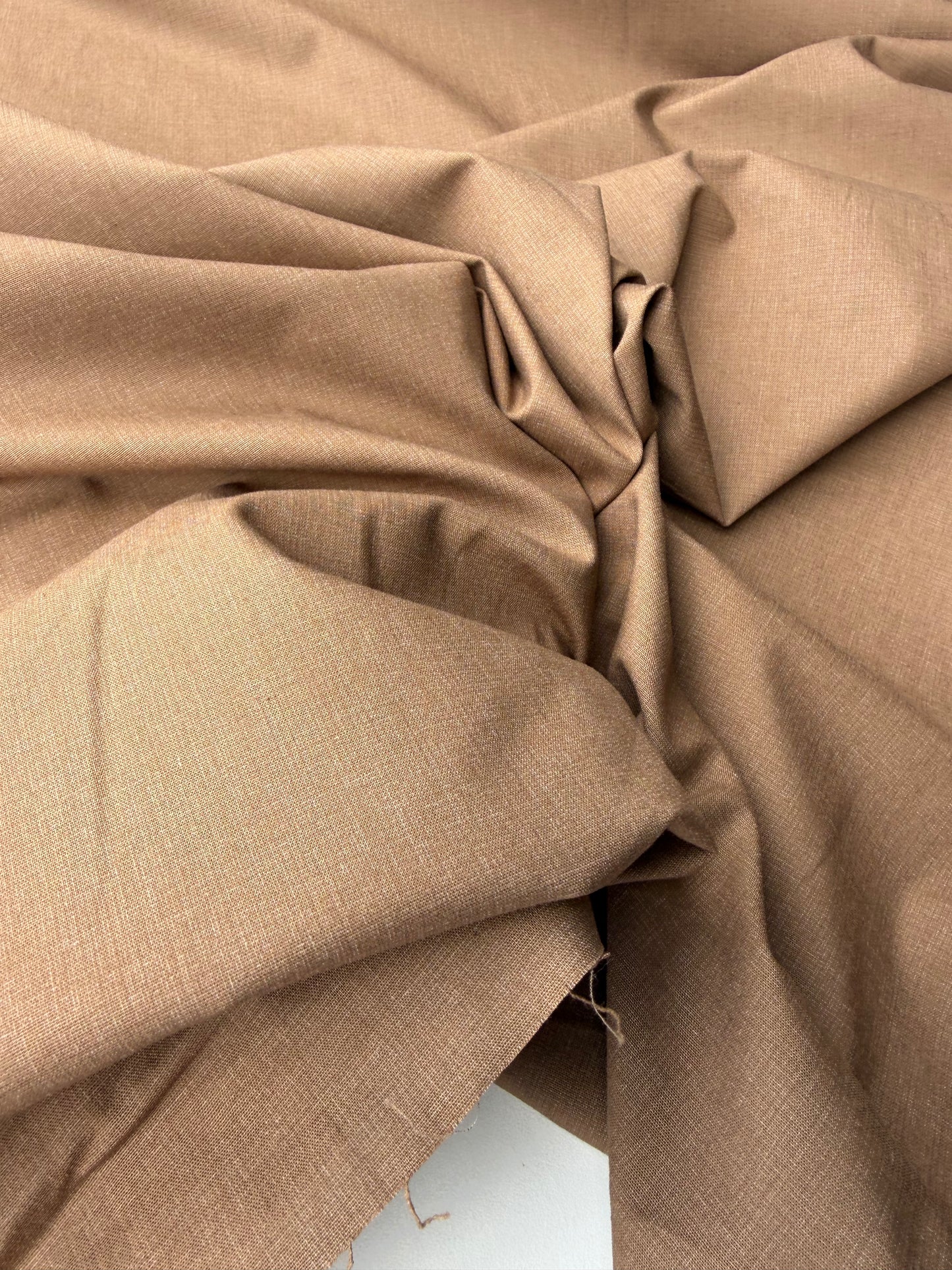DARREN 019 camel coloured light cotton stretch