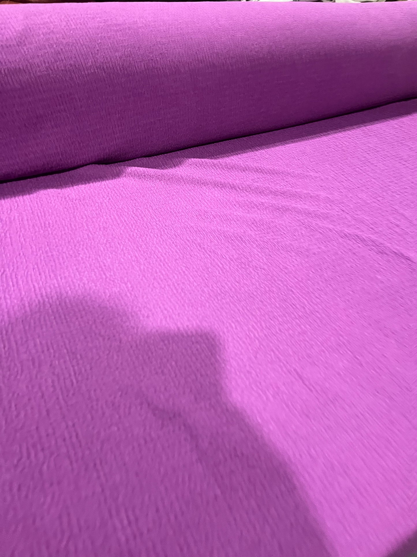 G03 JULIA 003 crinckled suiting fabric orchidée