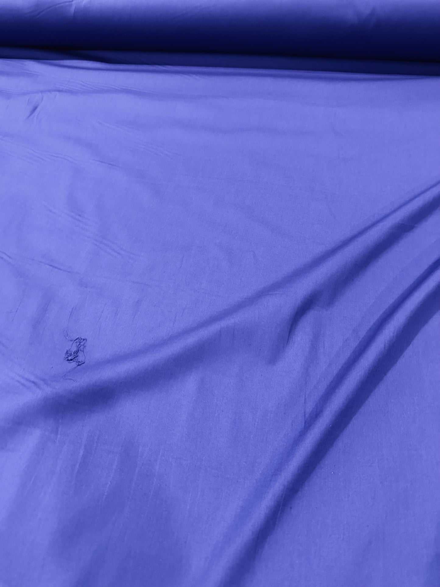 Poplin stretch purple blue