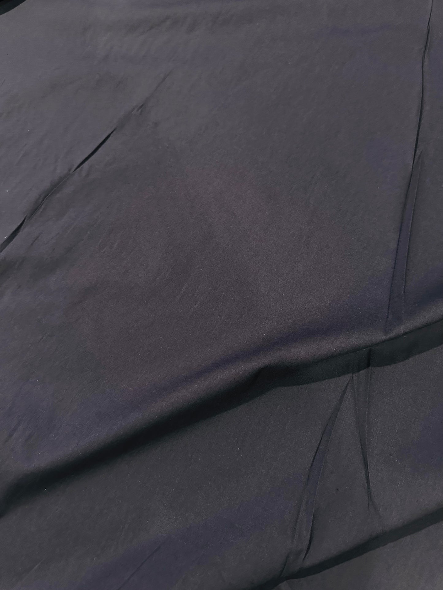 Poplin stretch dark aubergine