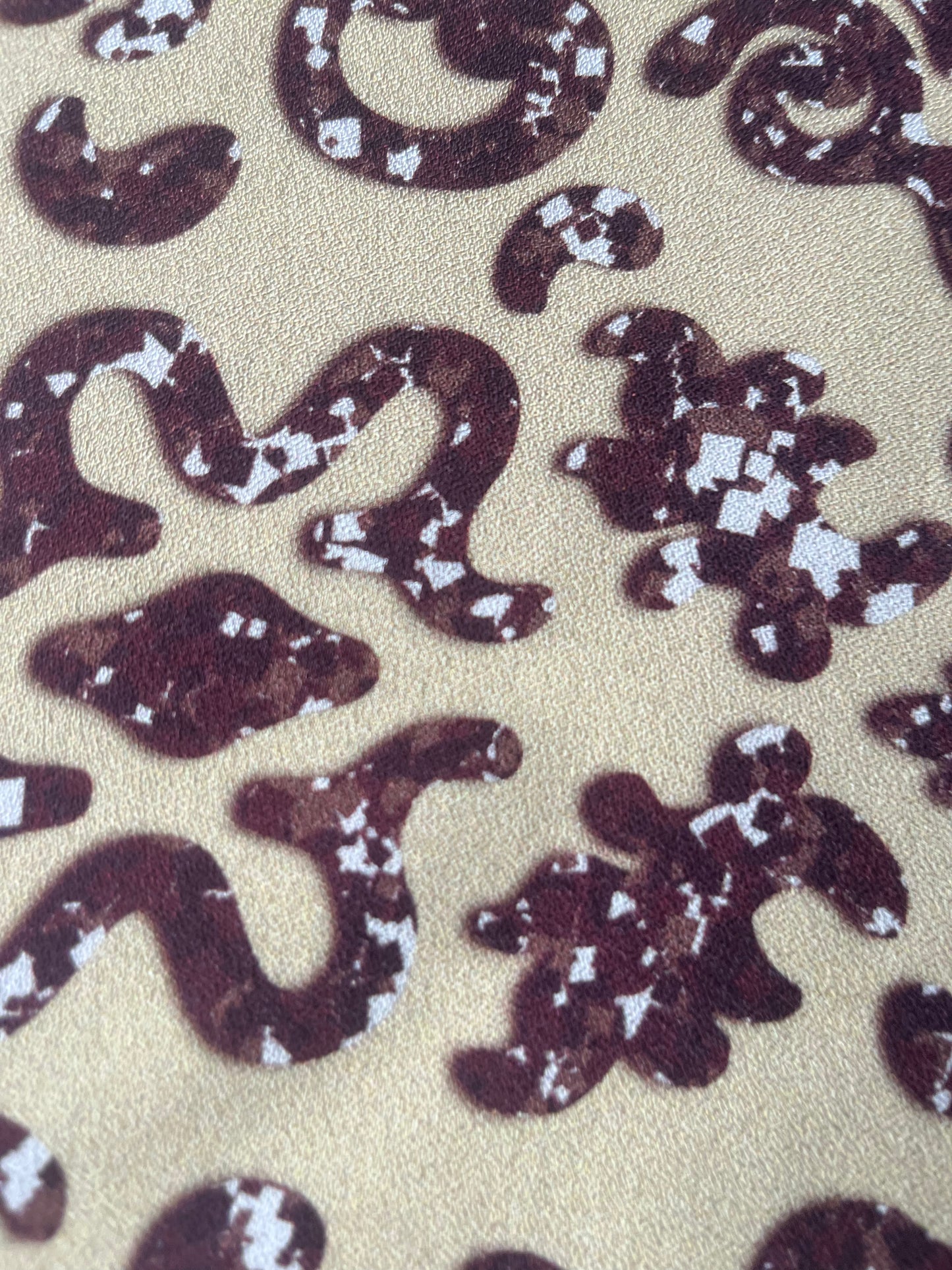 ATILLA 037 crêpe viscose ornamental print