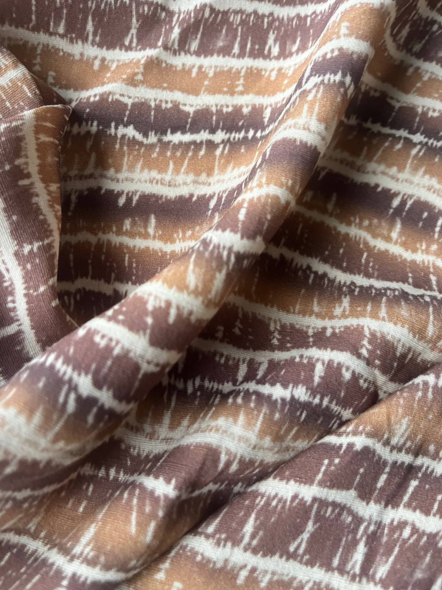 ATILLA 040 slub viscose linen digital stripes