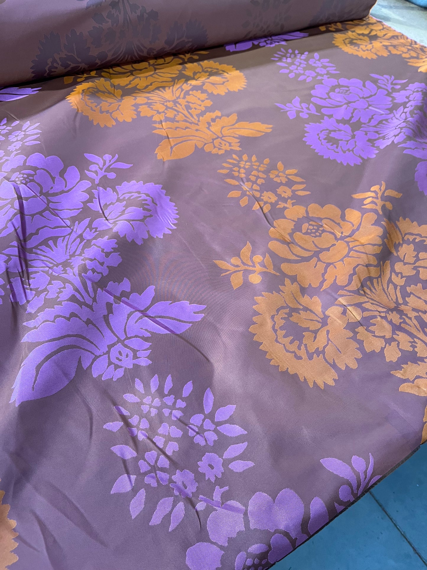 G01 CAN 021 jacquard taffetas mauve