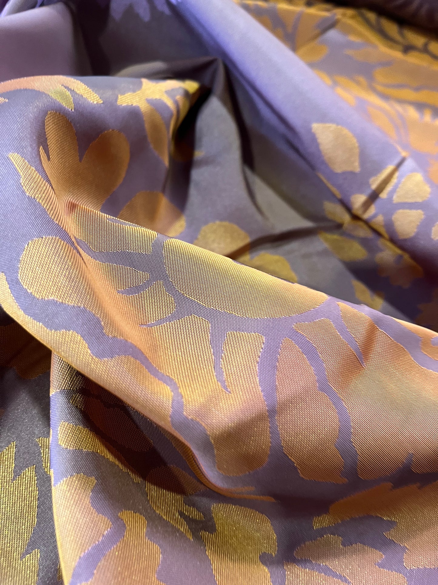 G01 CAN 021 jacquard taffetas mauve