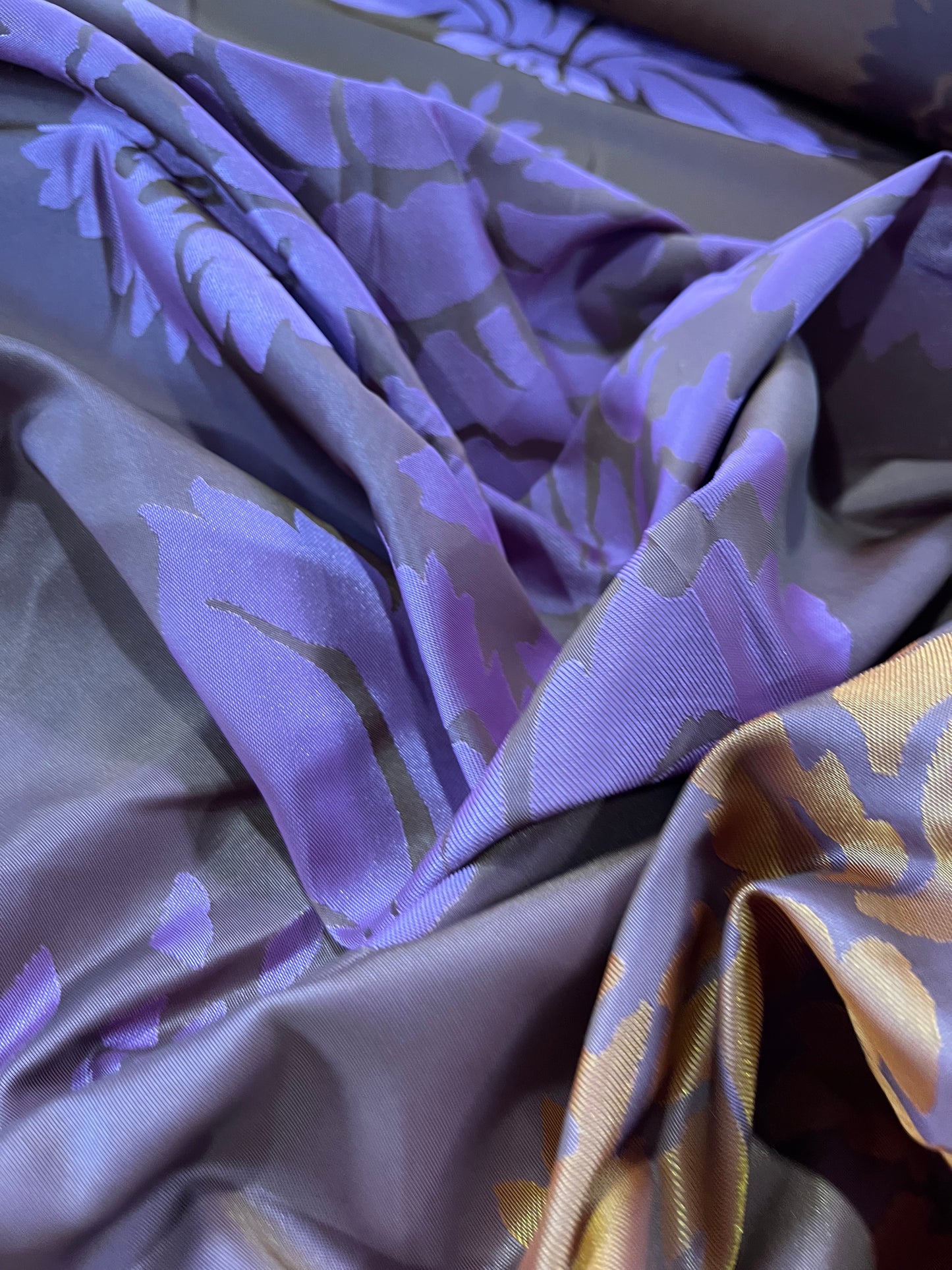 G01 CAN 021 jacquard taffetas mauve