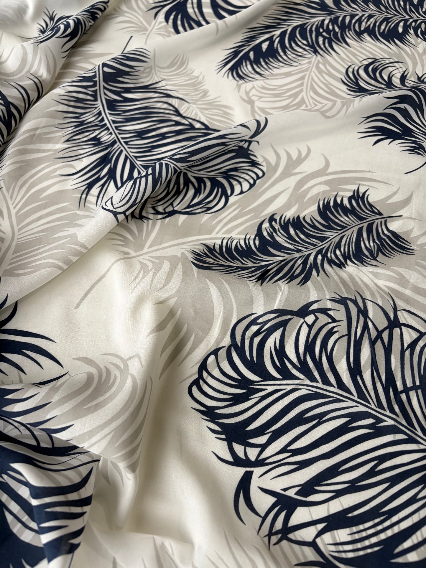 PAZZO 017 cotton voile palmier print