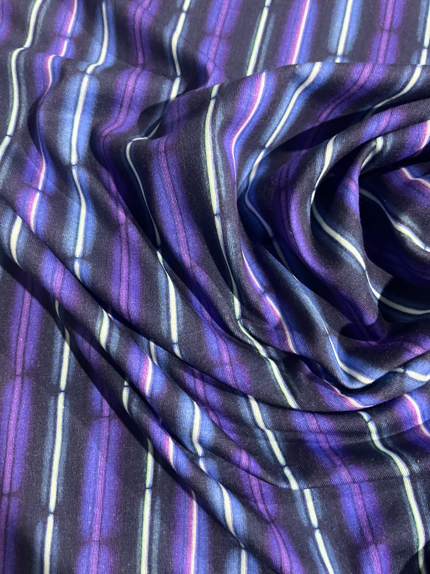 BACCHUS 001 jersey cotton blurred stripes