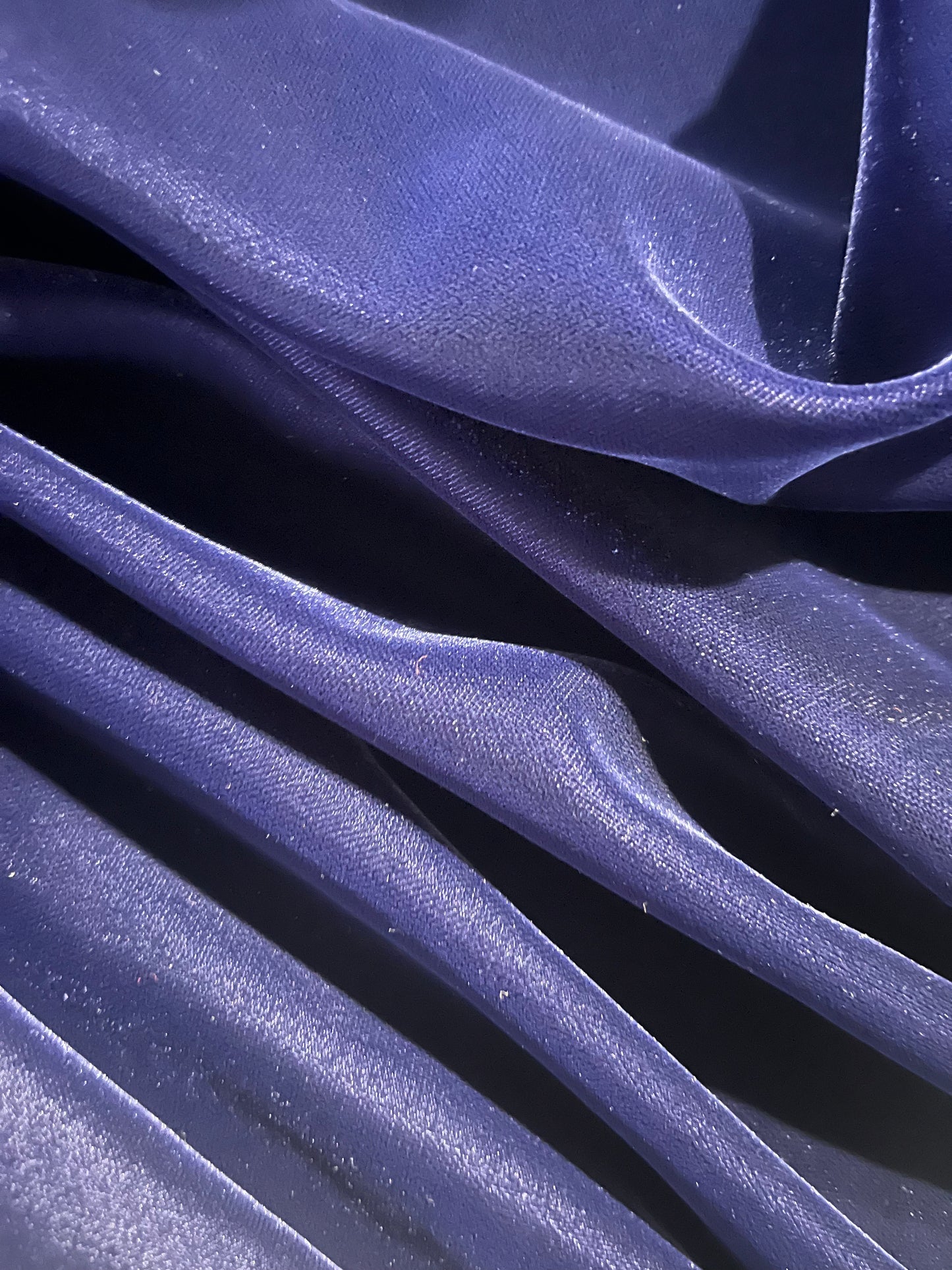 BACCHUS 003 viscose velvet Royal blue