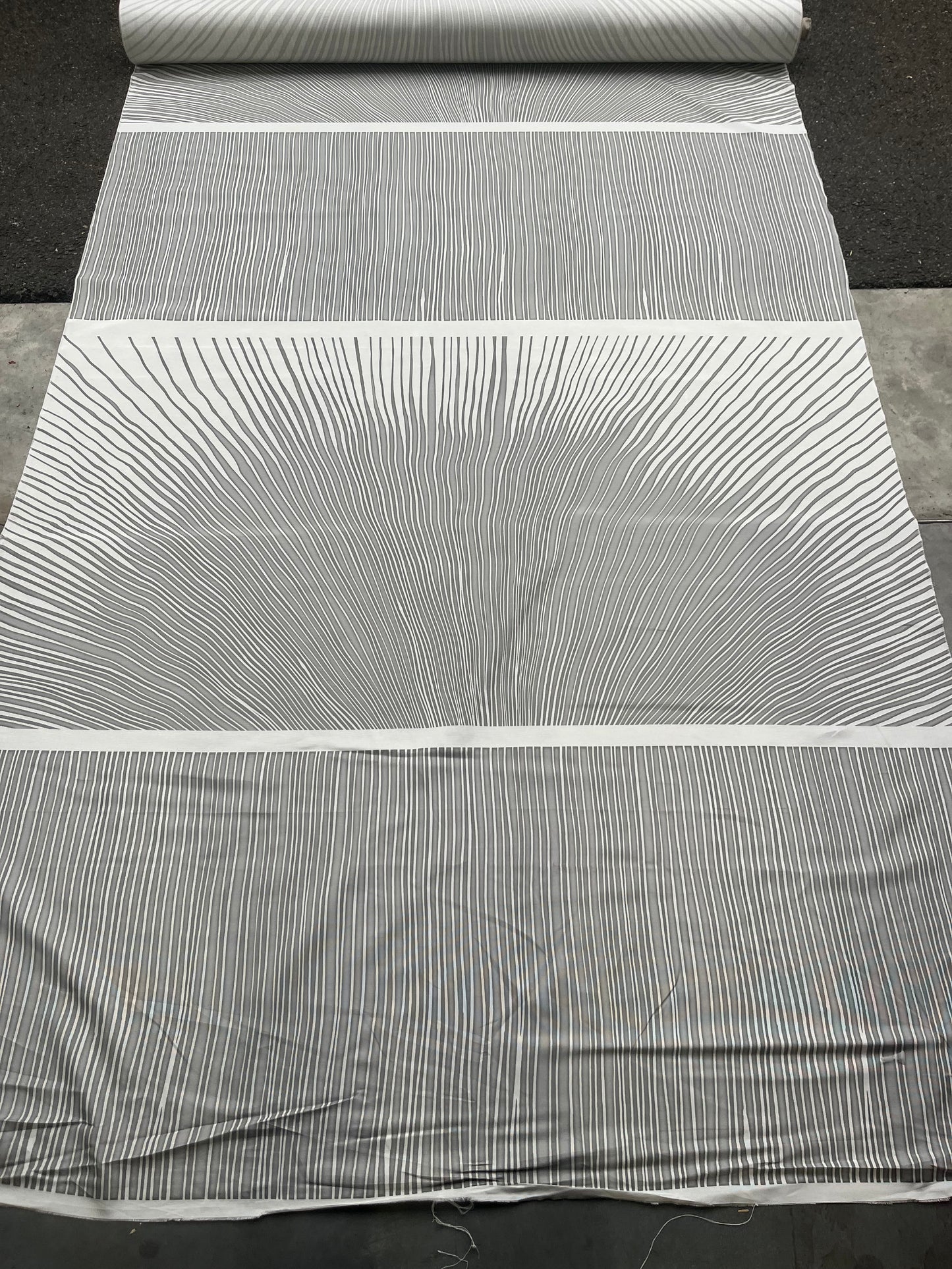 BACCHUS 007 heavy canvas panel stripes