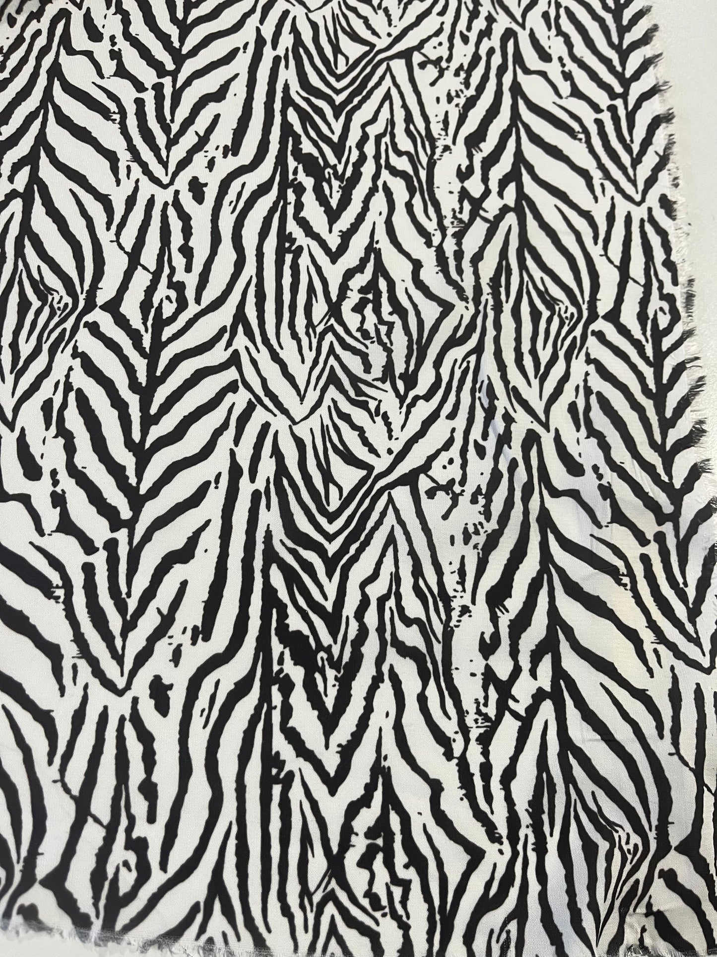 BACCHUS 008 silky satin zebra print
