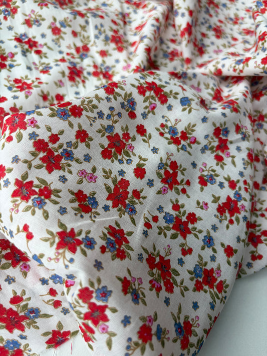 PAZZO 030 cotton voile small flowers